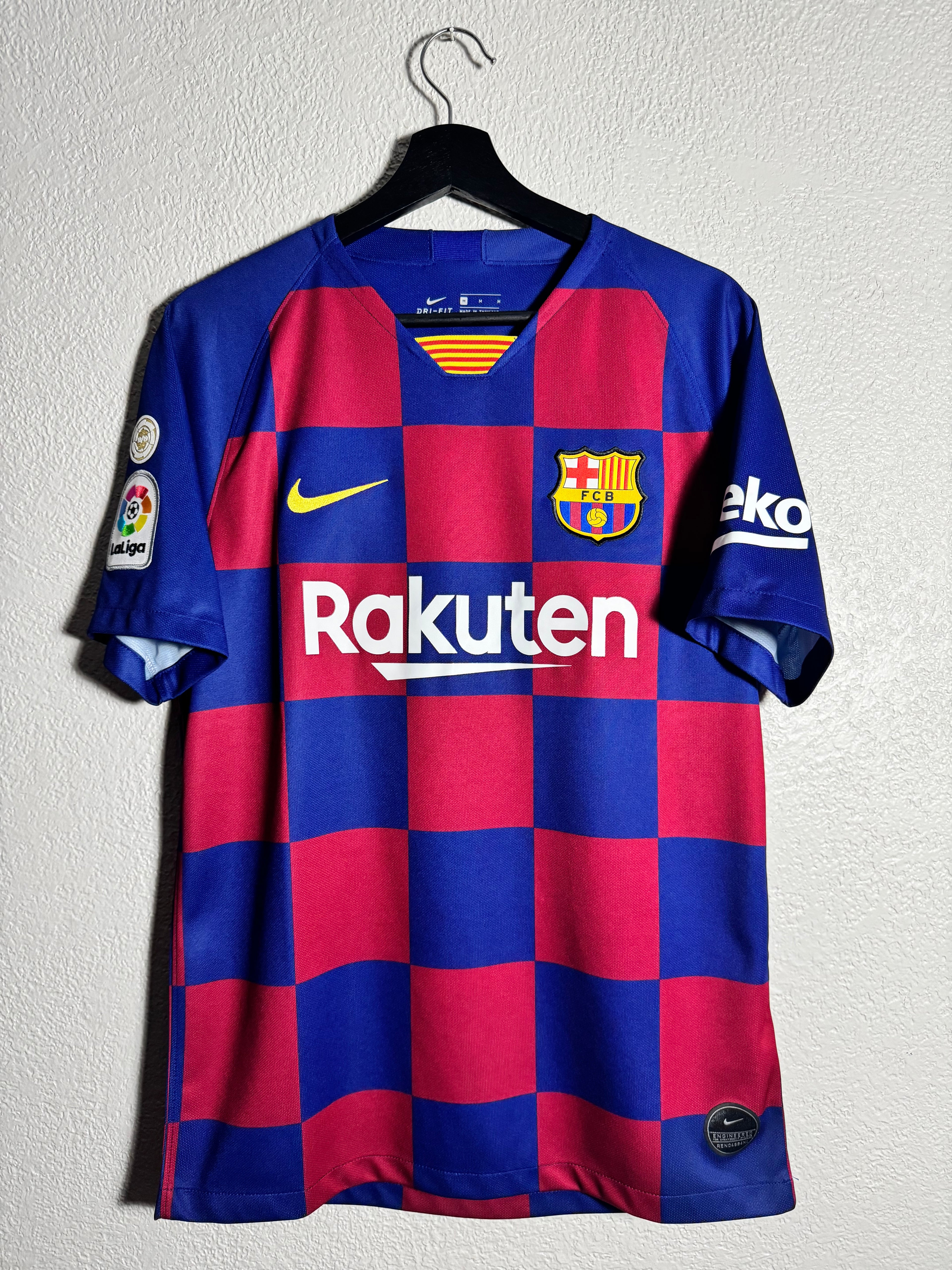 Nike Barcelona 2018/19 Frankie De Jong Jersey Size M