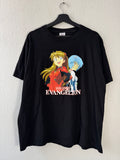 Vintage 90s NEON GENESIS EVANGELION Asuka & Ayanami T-Shirt Size L on the DELTA TAG