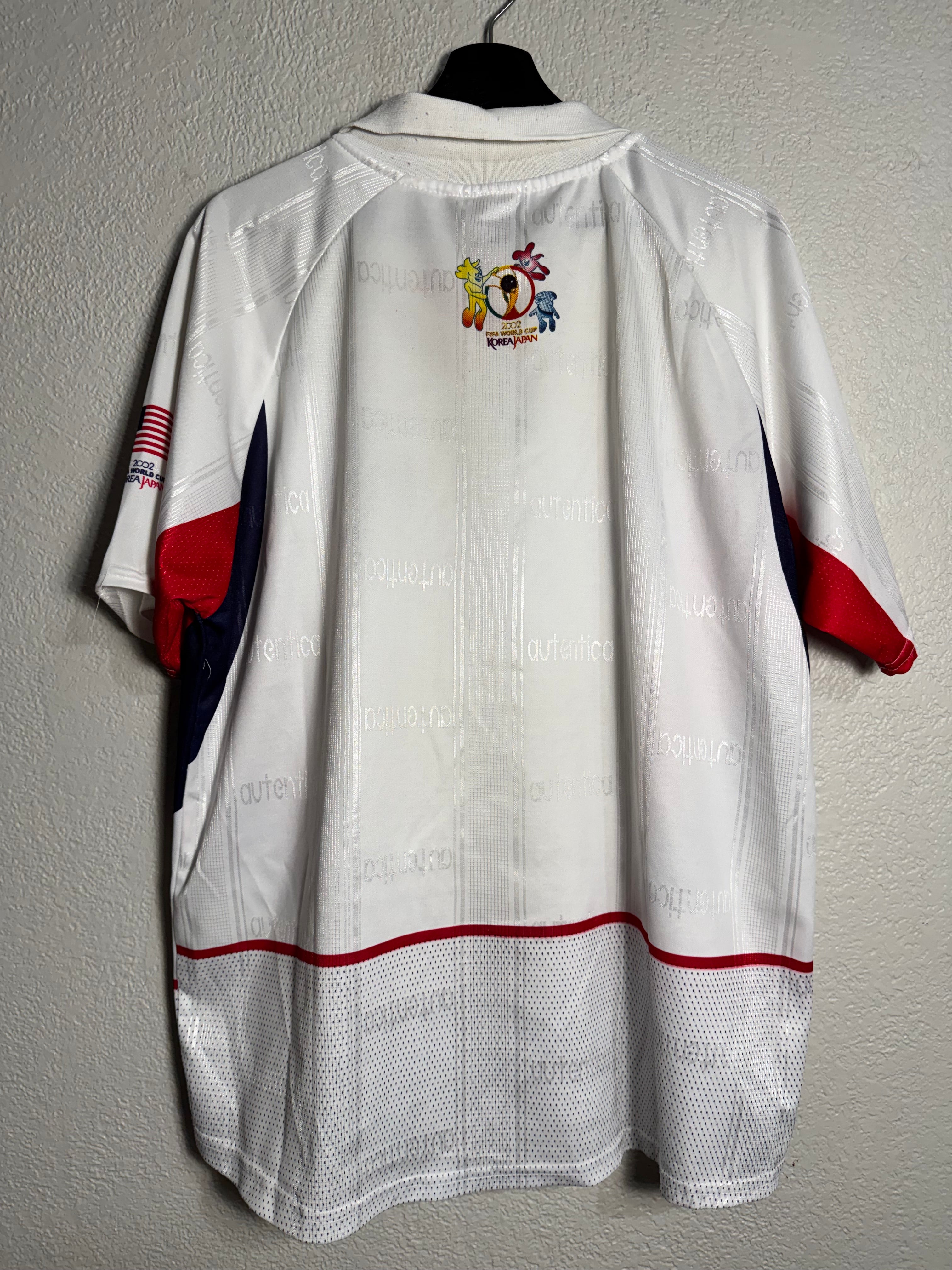 Vintage USA Mexican BOOT 2002 World Cup Jersey Size XL