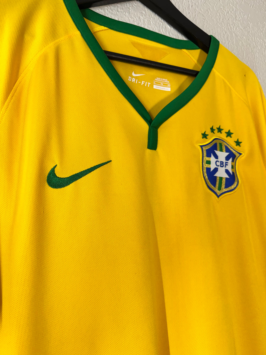 Nike Brazil Home Jersey 2014/15 Size XL