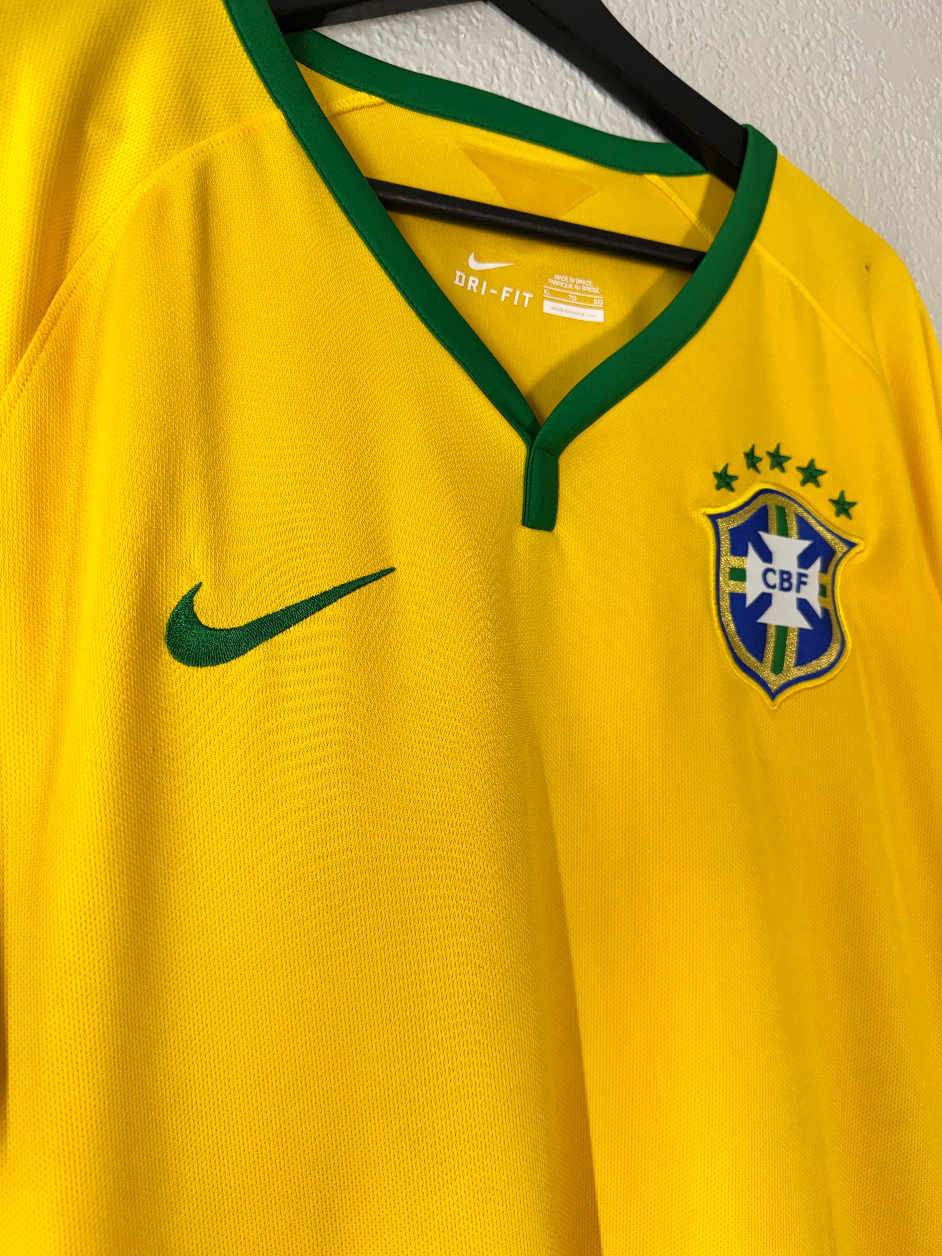 Nike Brazil Home Jersey 2014/15 Size XL