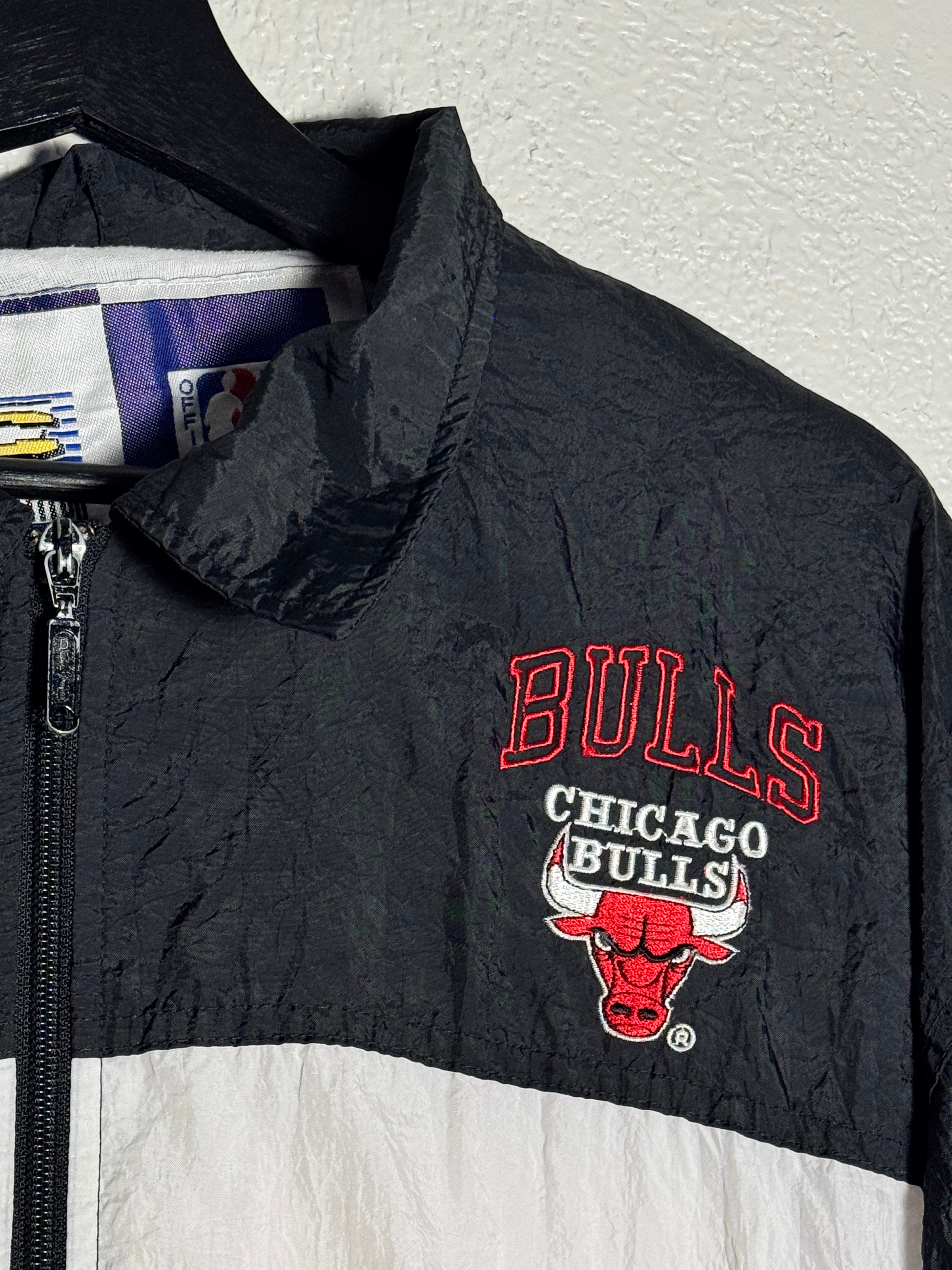 Vintage 90s Chicago Bulls Windbreaker Size Large