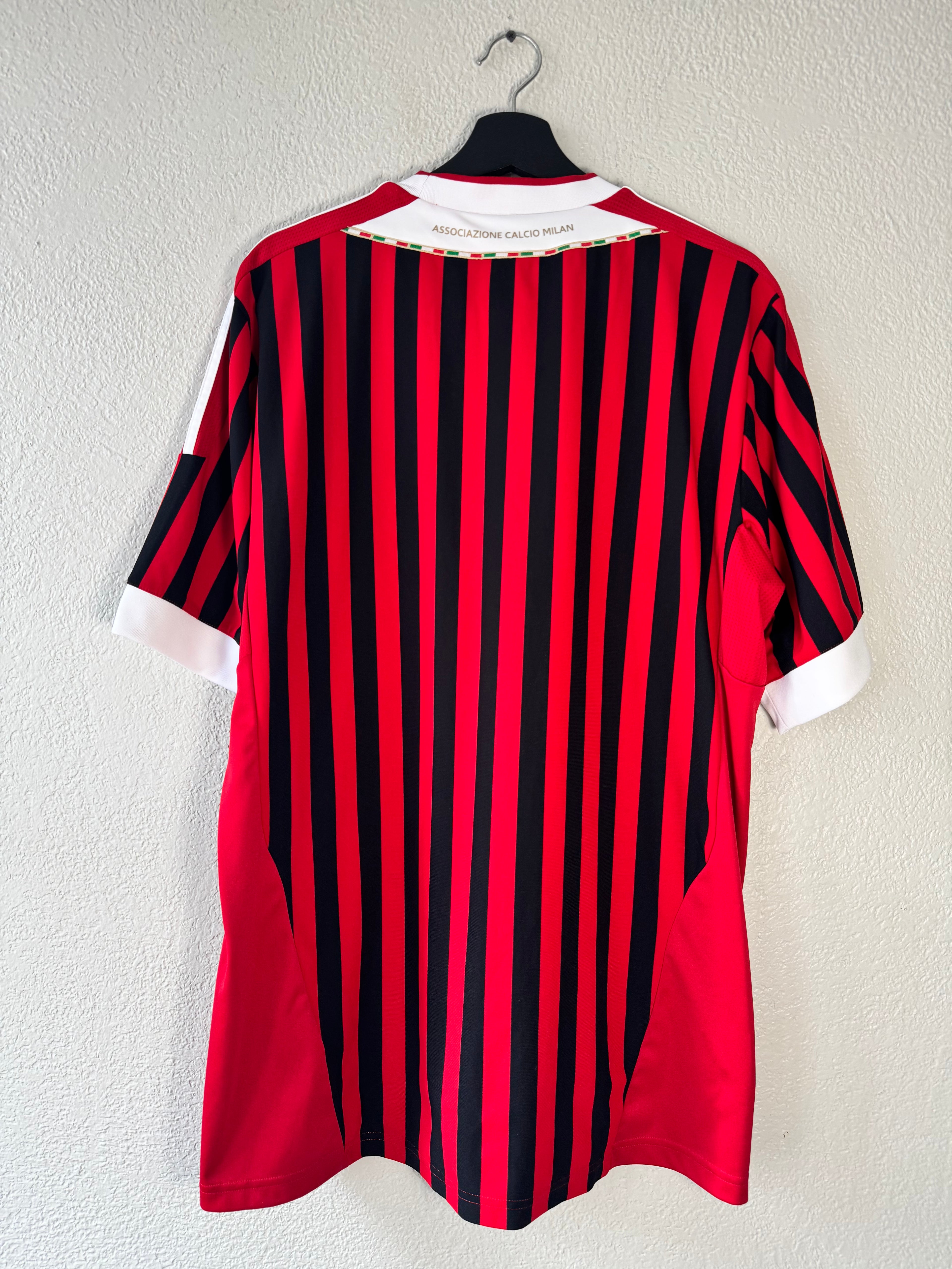 Adidas AC Milan 2011/12 Home Jersey Size XL