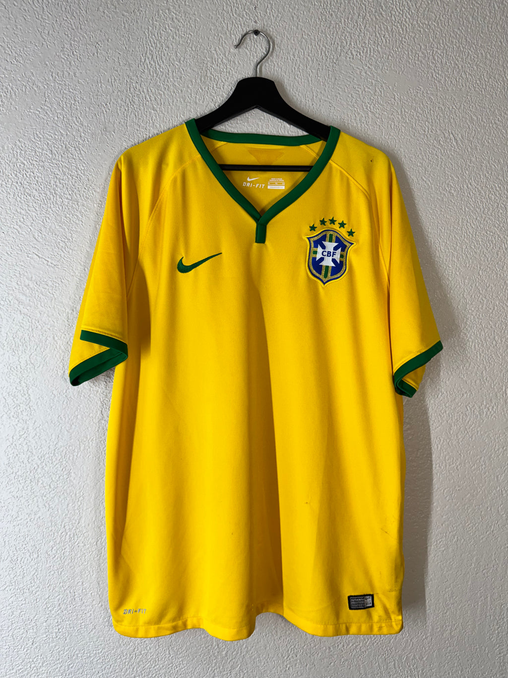 Nike Brazil Home Jersey 2014/15 Size XL