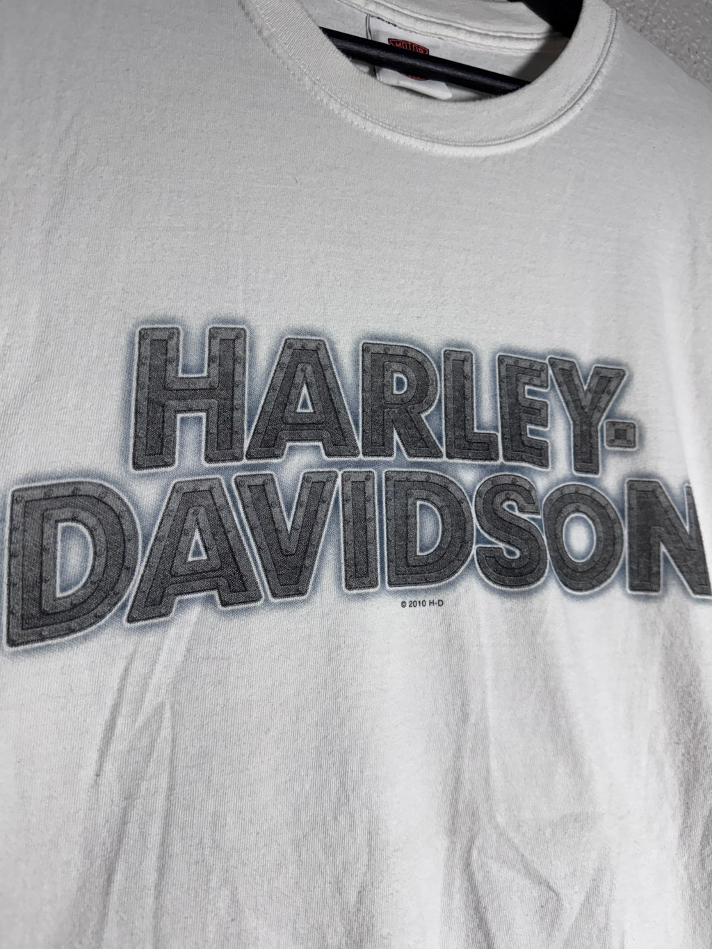 Vintage Harley Davidson Chi-Town Tinley Park IL 2001 Size XL