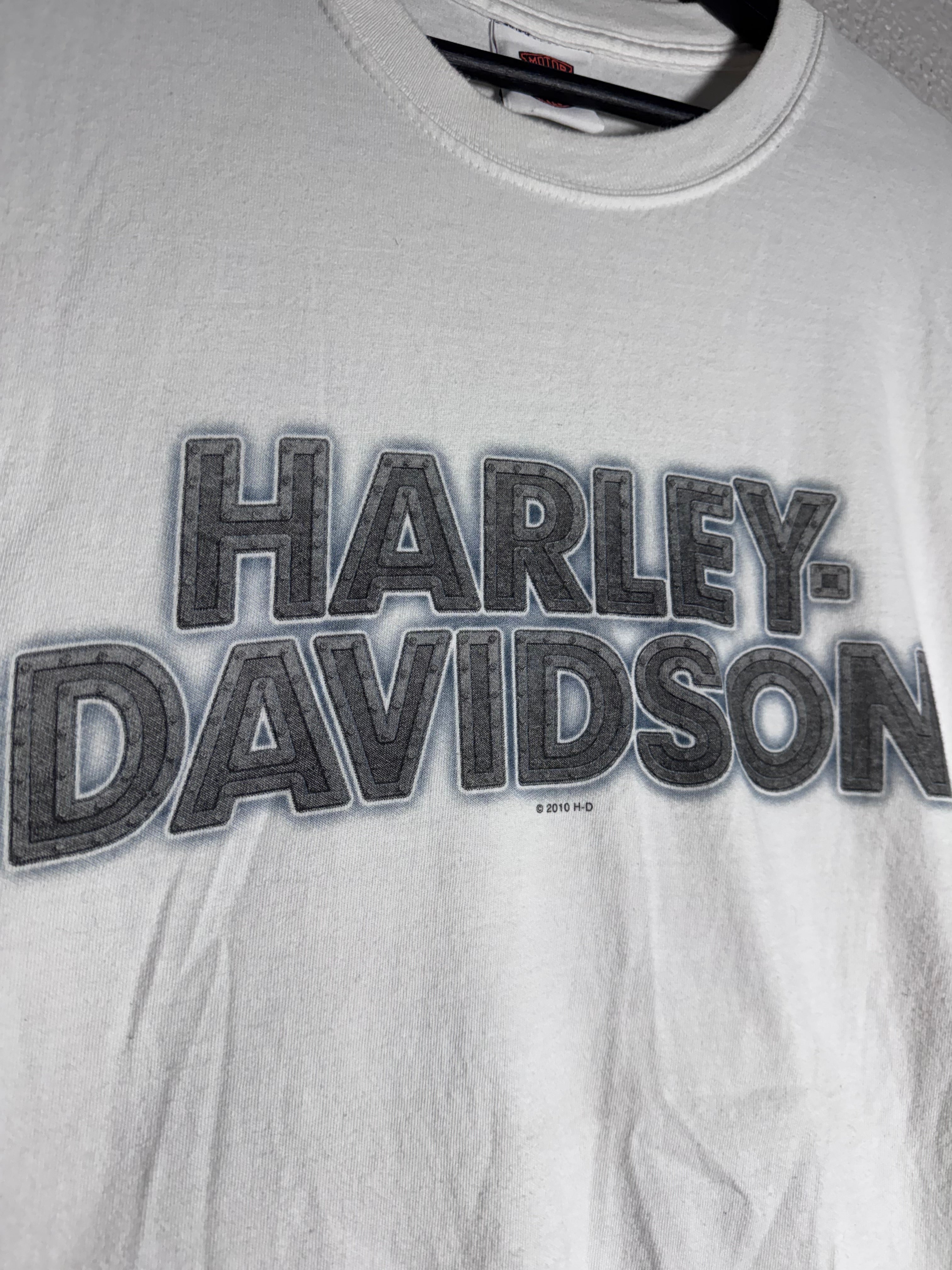 Vintage Harley Davidson Chi-Town Tinley Park IL 2001 Size XL