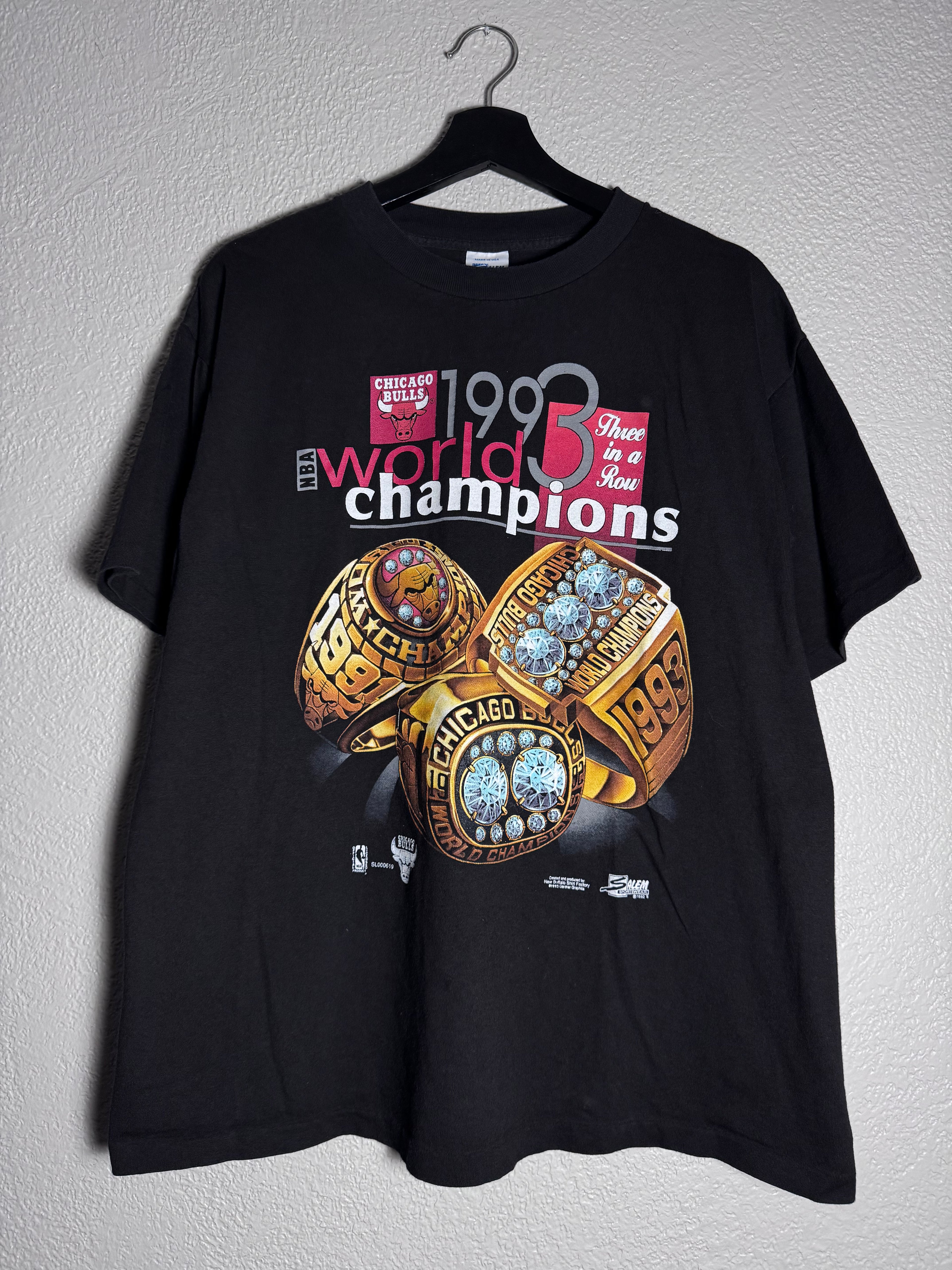 Vintage 1993 Chicago Bulls Salem Shirt
