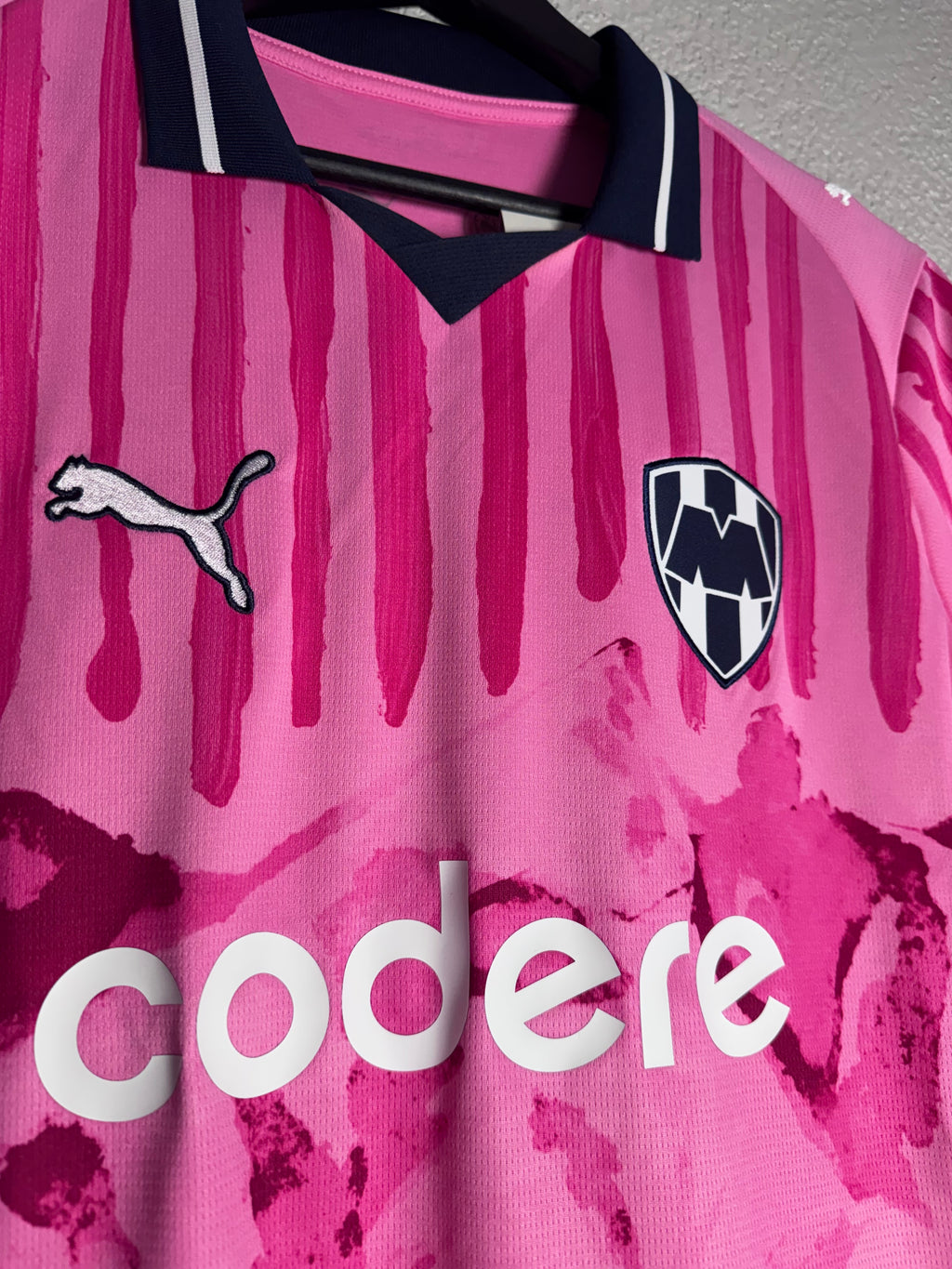 (NEW) Monterrey  x Pink KidSuper 2025 Jersey Club World Cup Patch Puma