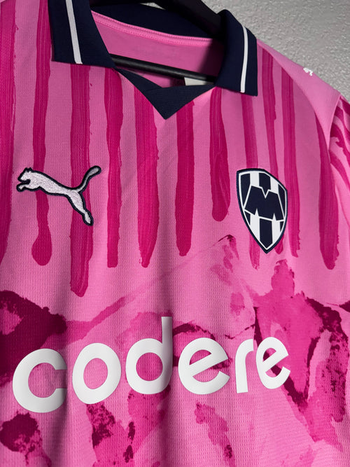 (NEW) Monterrey  x Pink KidSuper 2025 Jersey Club World Cup Patch Puma