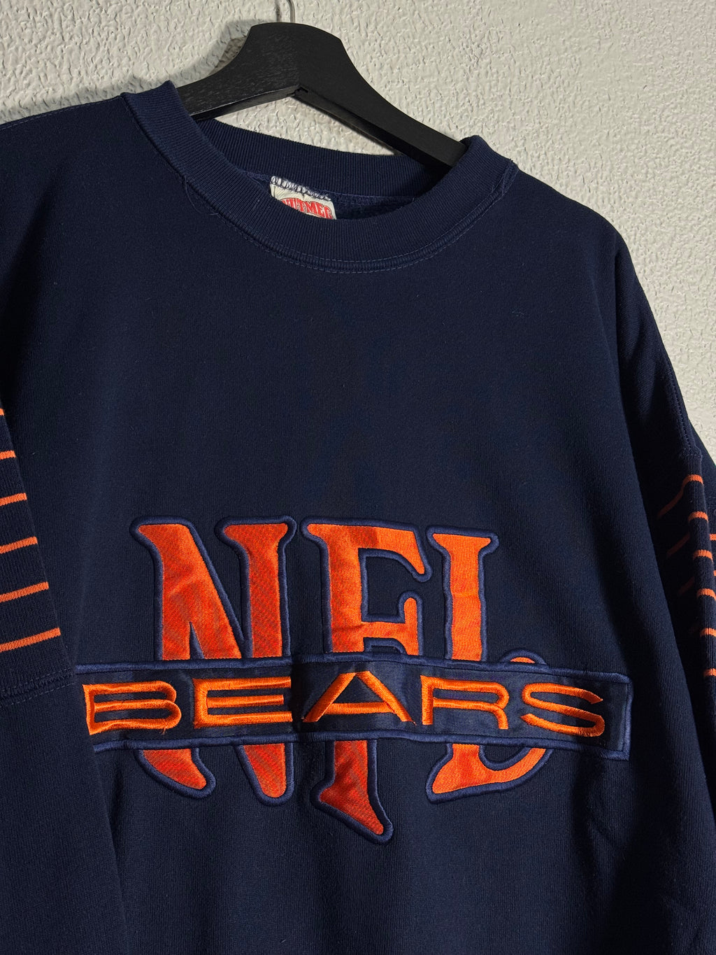 Vintage Nutmeg NFL Chicago Bears Crewneck Size Large