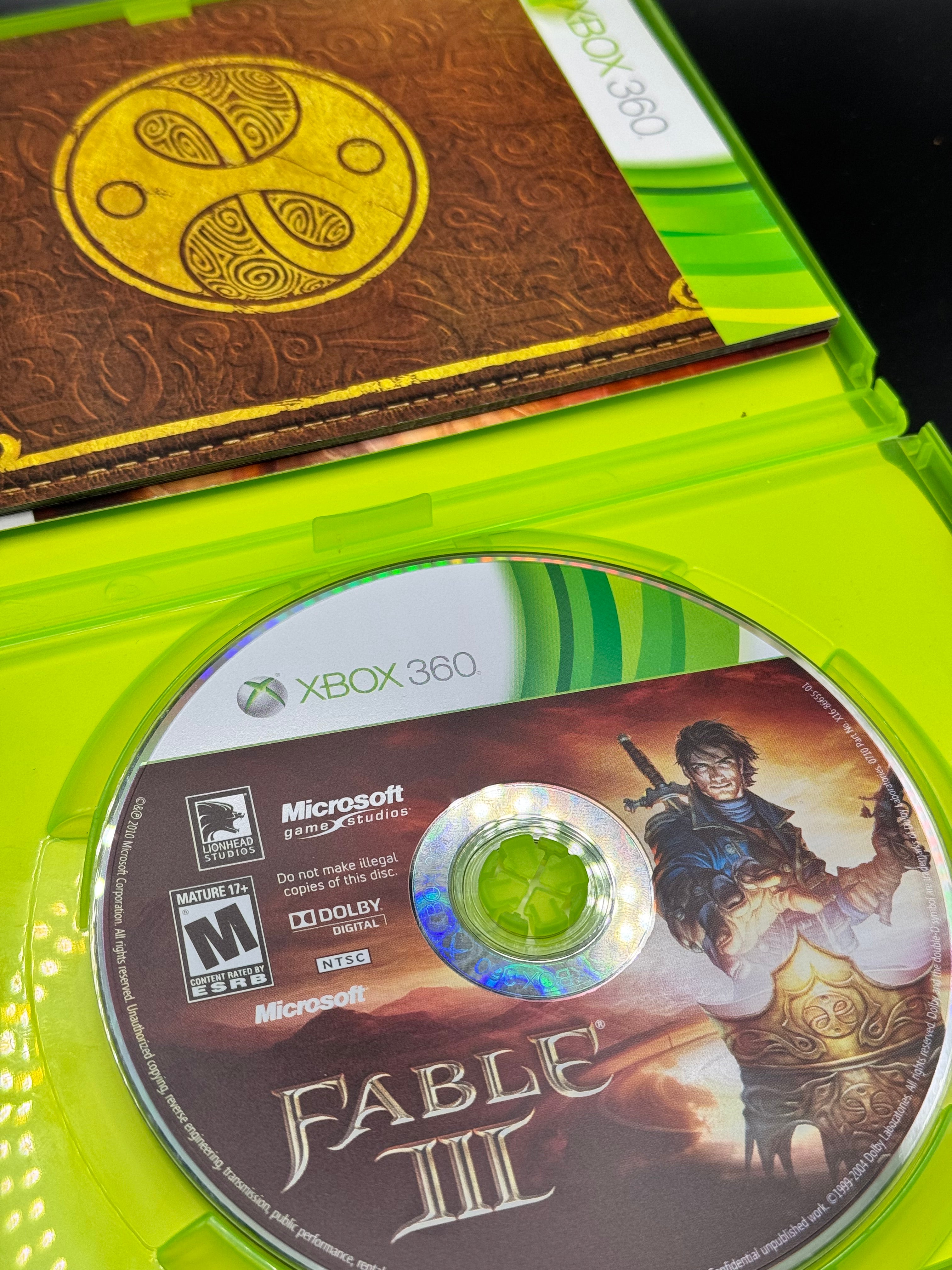 XBOX 360 Fable III 2010 Complete in Box