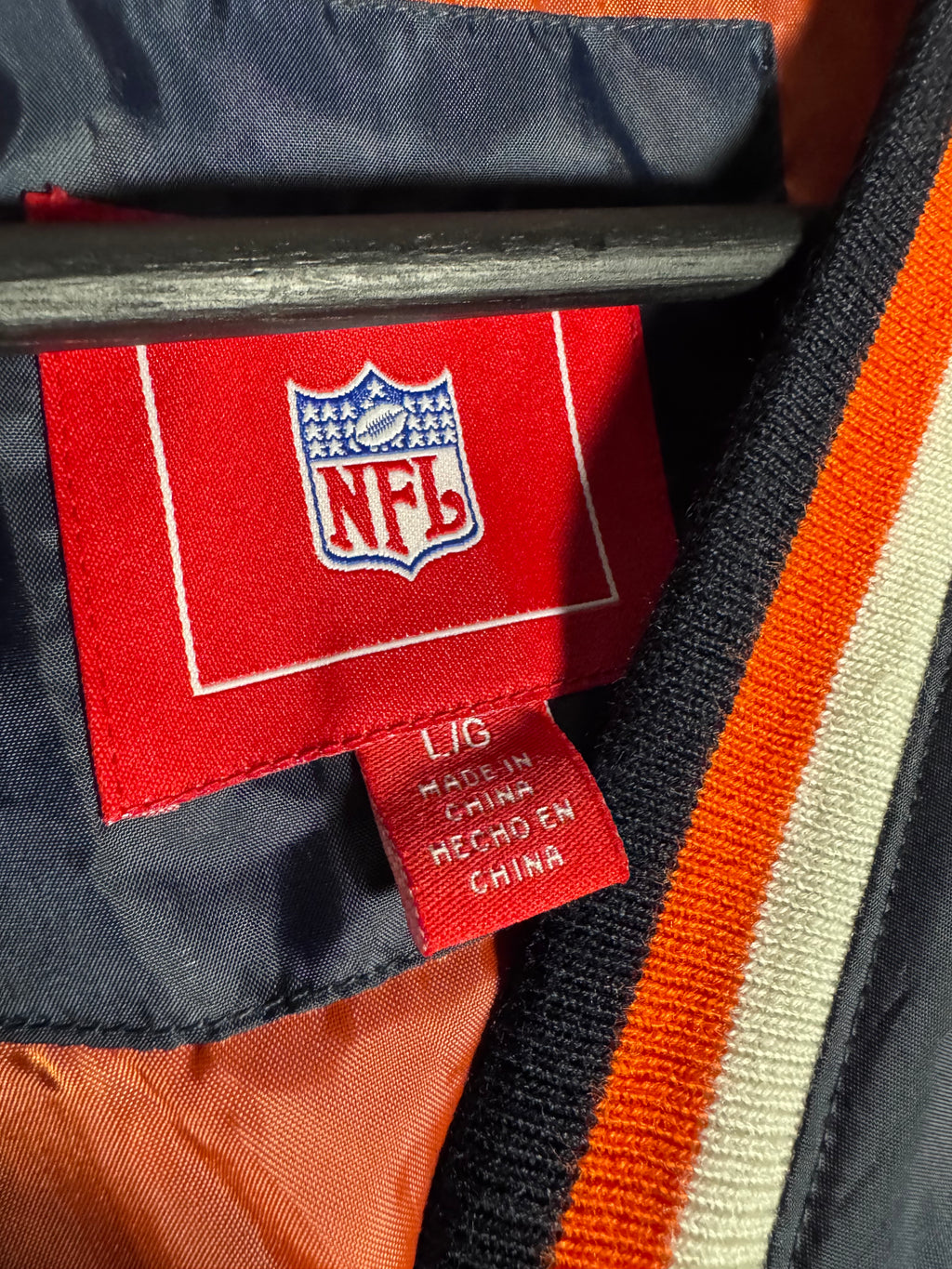 Chicago Bears Pullover Windbreaker