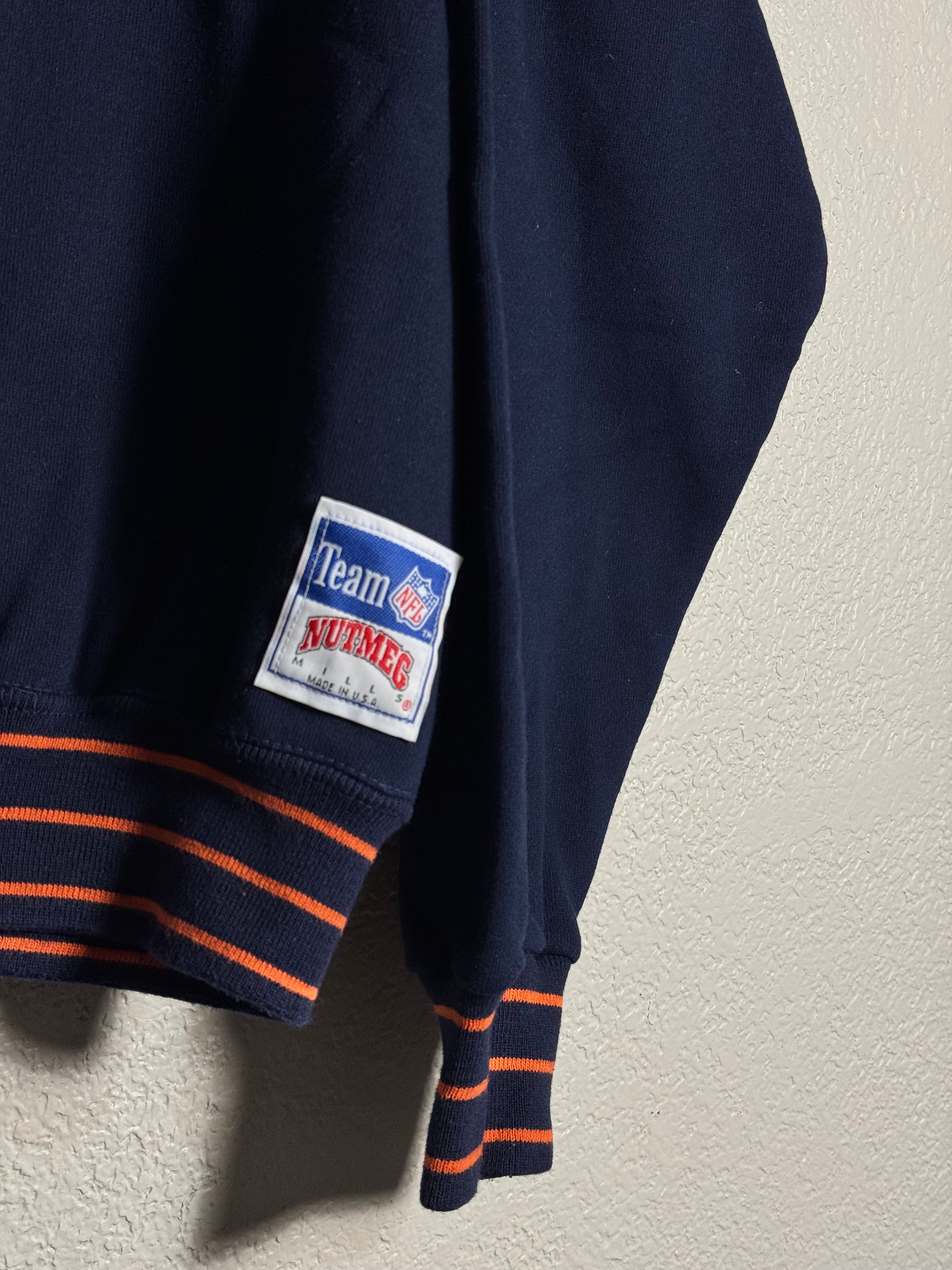 Vintage Nutmeg NFL Chicago Bears Crewneck Size Large
