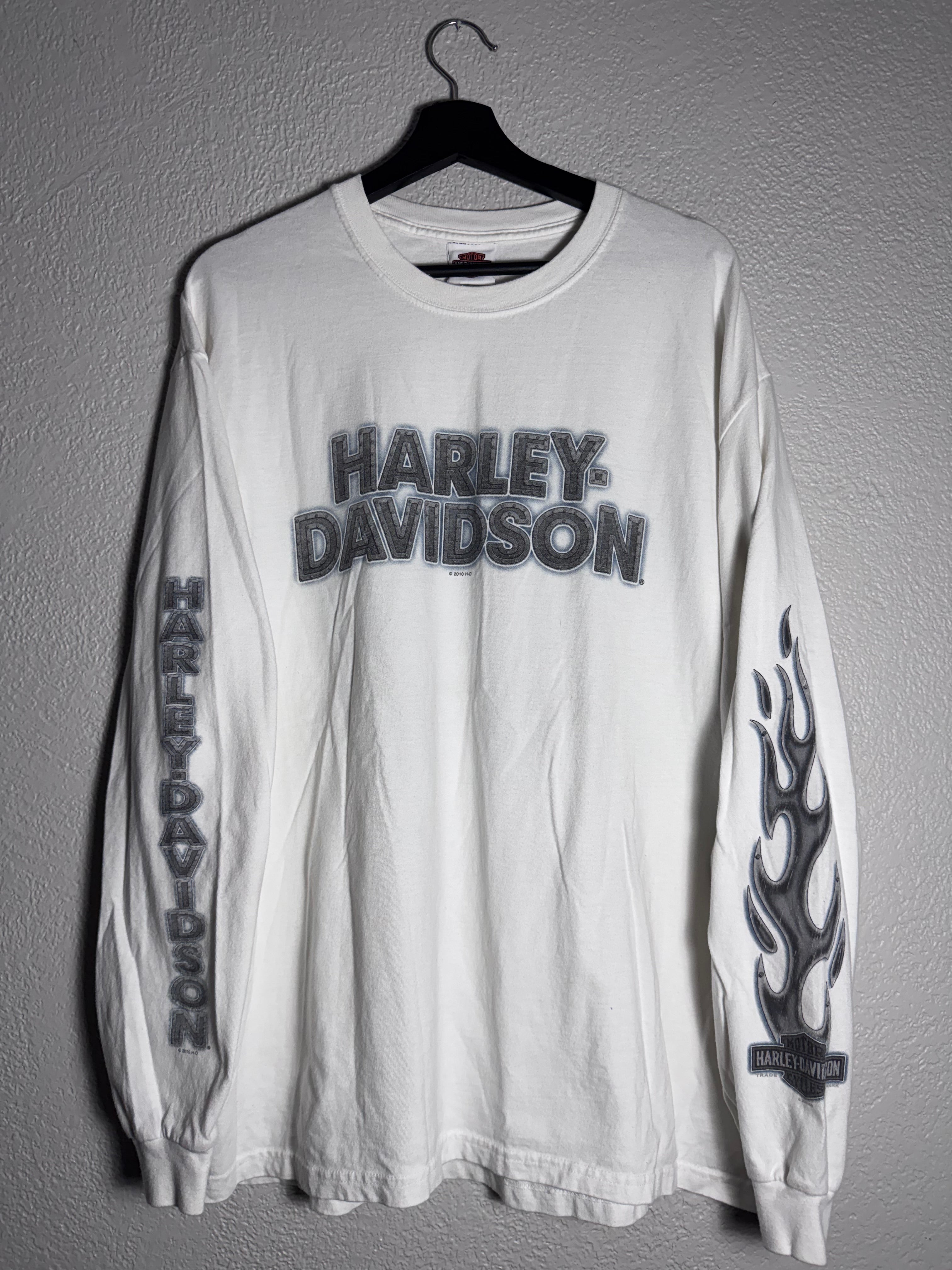 Vintage Harley Davidson Chi-Town Tinley Park IL 2001 Size XL
