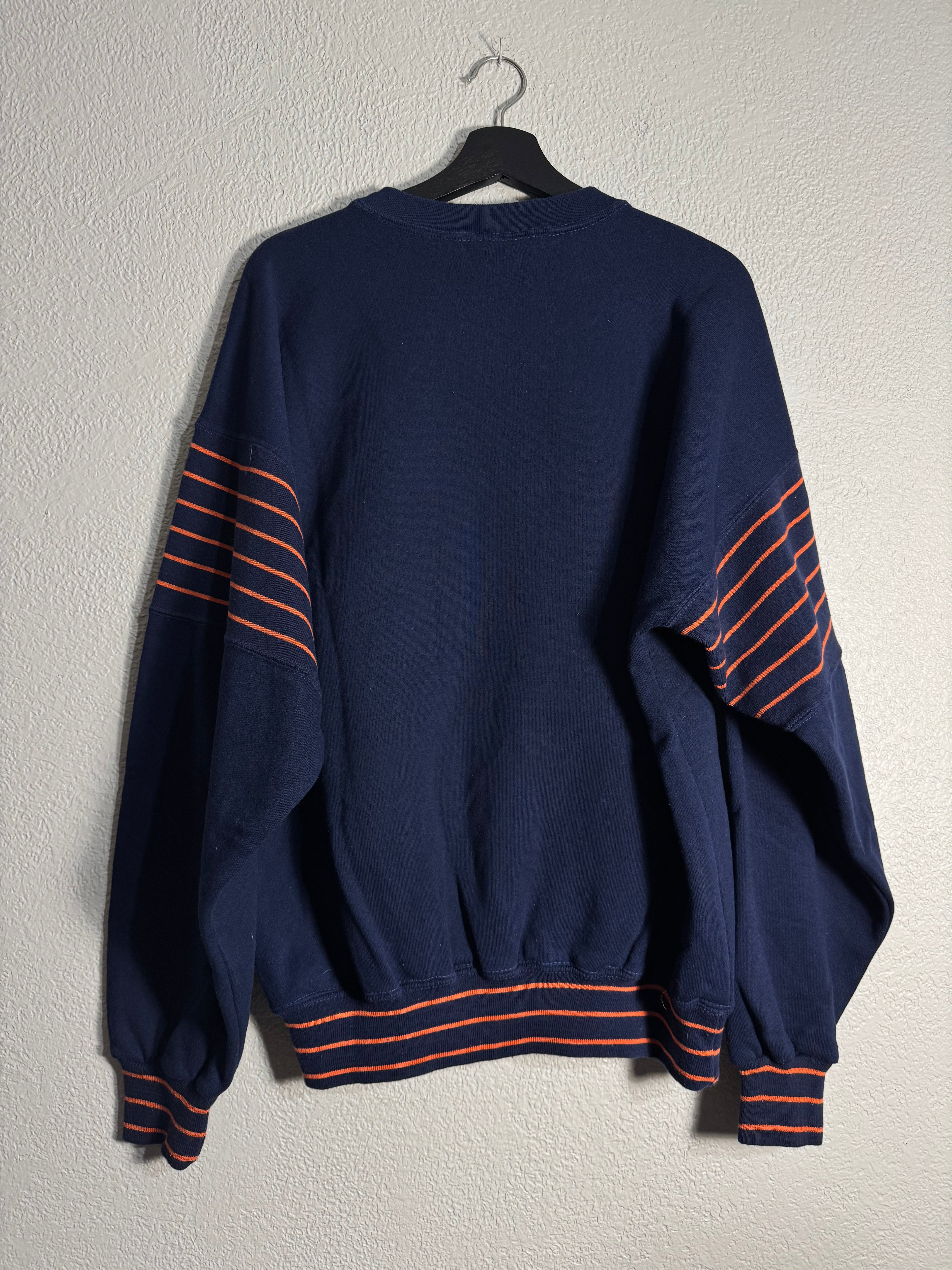 Vintage Nutmeg NFL Chicago Bears Crewneck Size Large