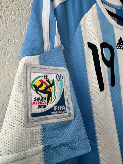 Adidas 2010 Argentina Milito World Cup Jersey Size M