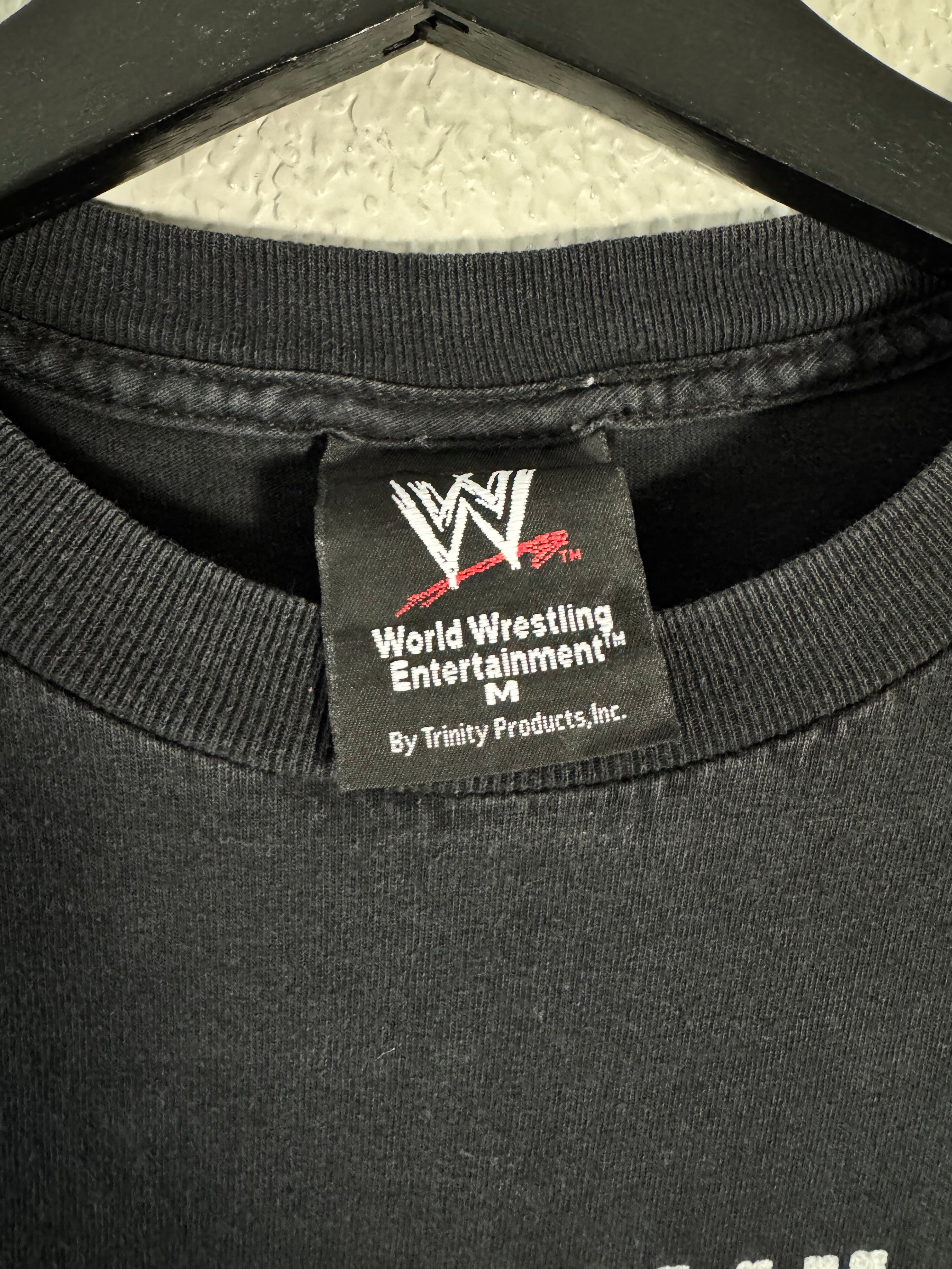 Vintage WWE WWF Stone Cold Steve Austin Skull “Arrive, Raise Hell, Leave” Size Medium