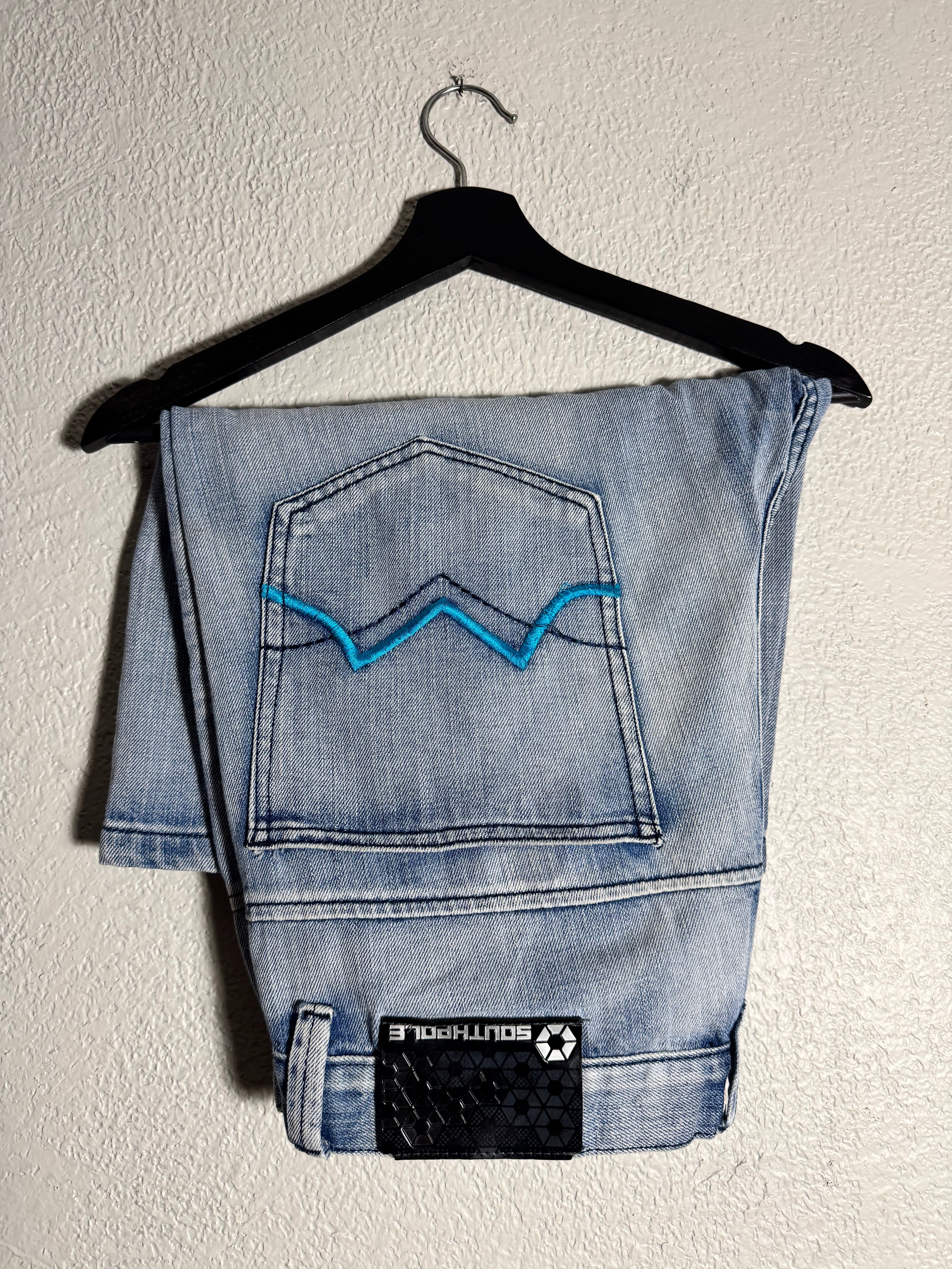 Y2K Baggy South Pole Jean Shorts