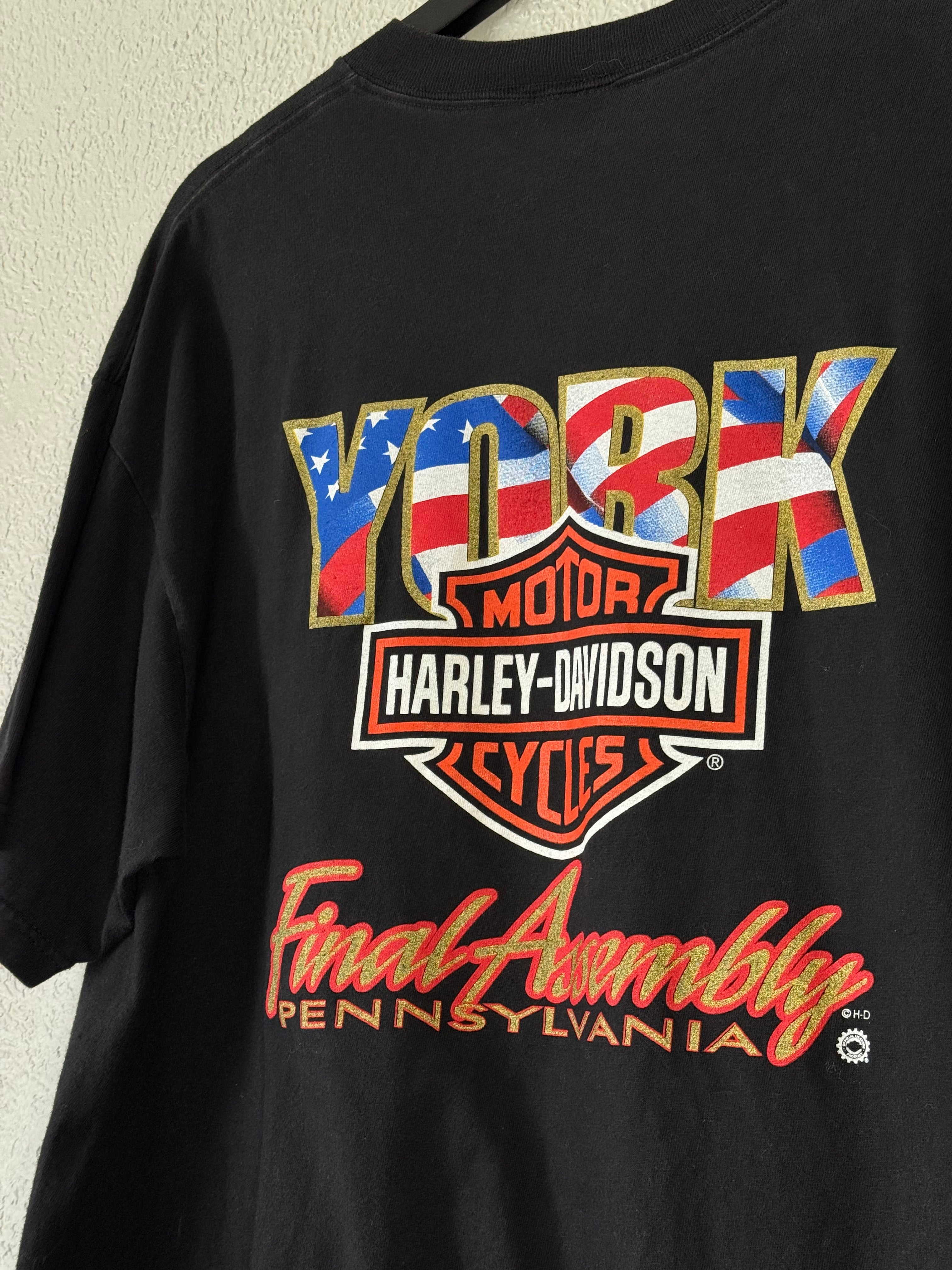 Vintage Harley Davidson 2000 New York Shirt Size XL