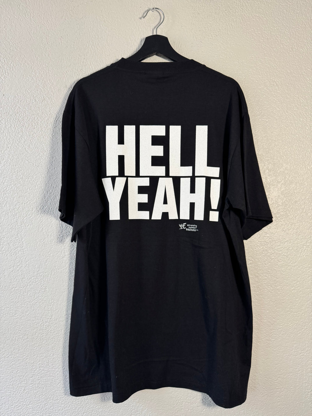 (NEW) Vintage WWF Austin 3:16 Blue Skull Shirt Mens Extra Large 98' Stone Cold