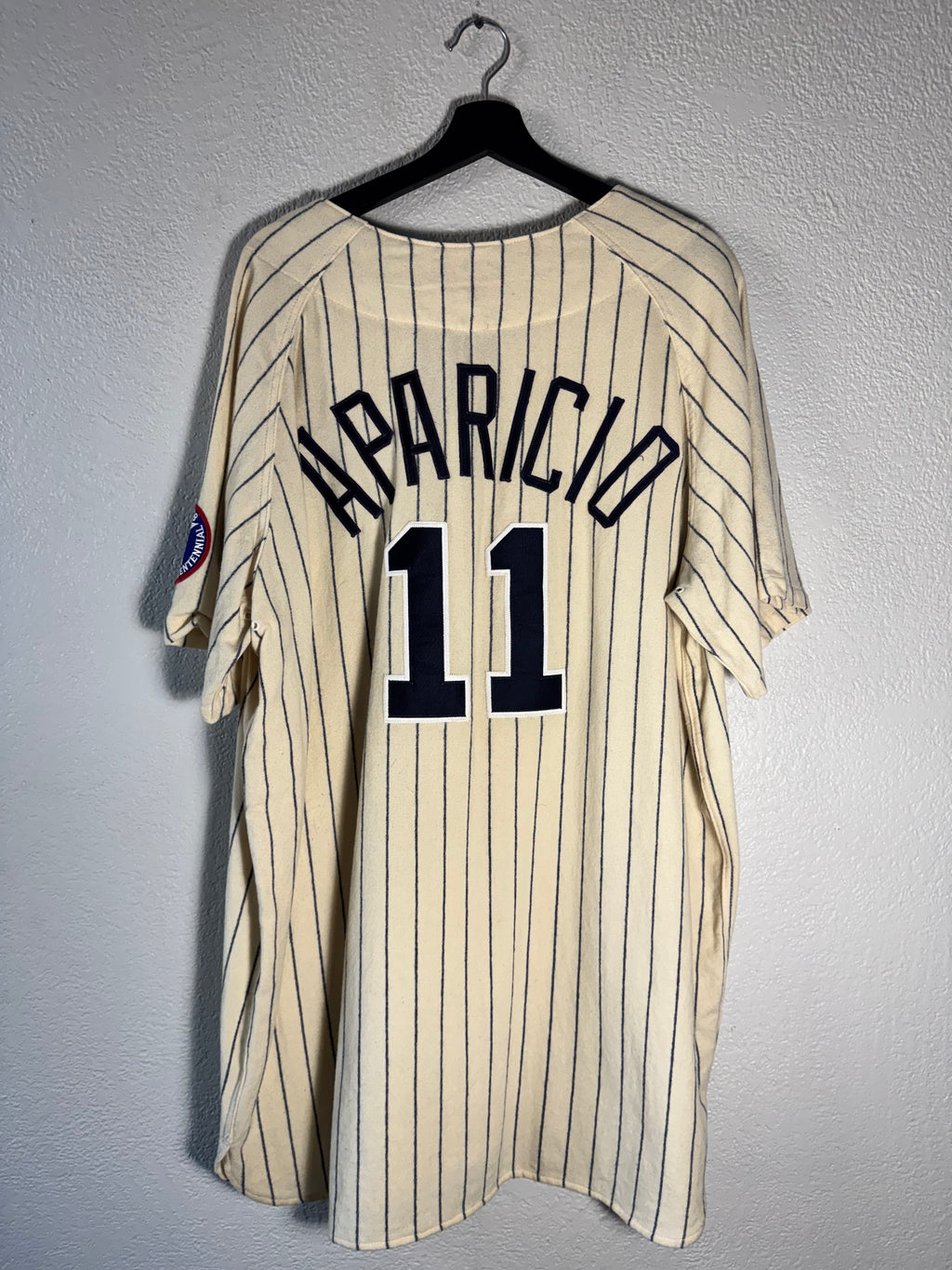 Authentic Mitchell & Ness 1968 Luis Aparicio Chicago White Sox Jersey Sz 52 XXL