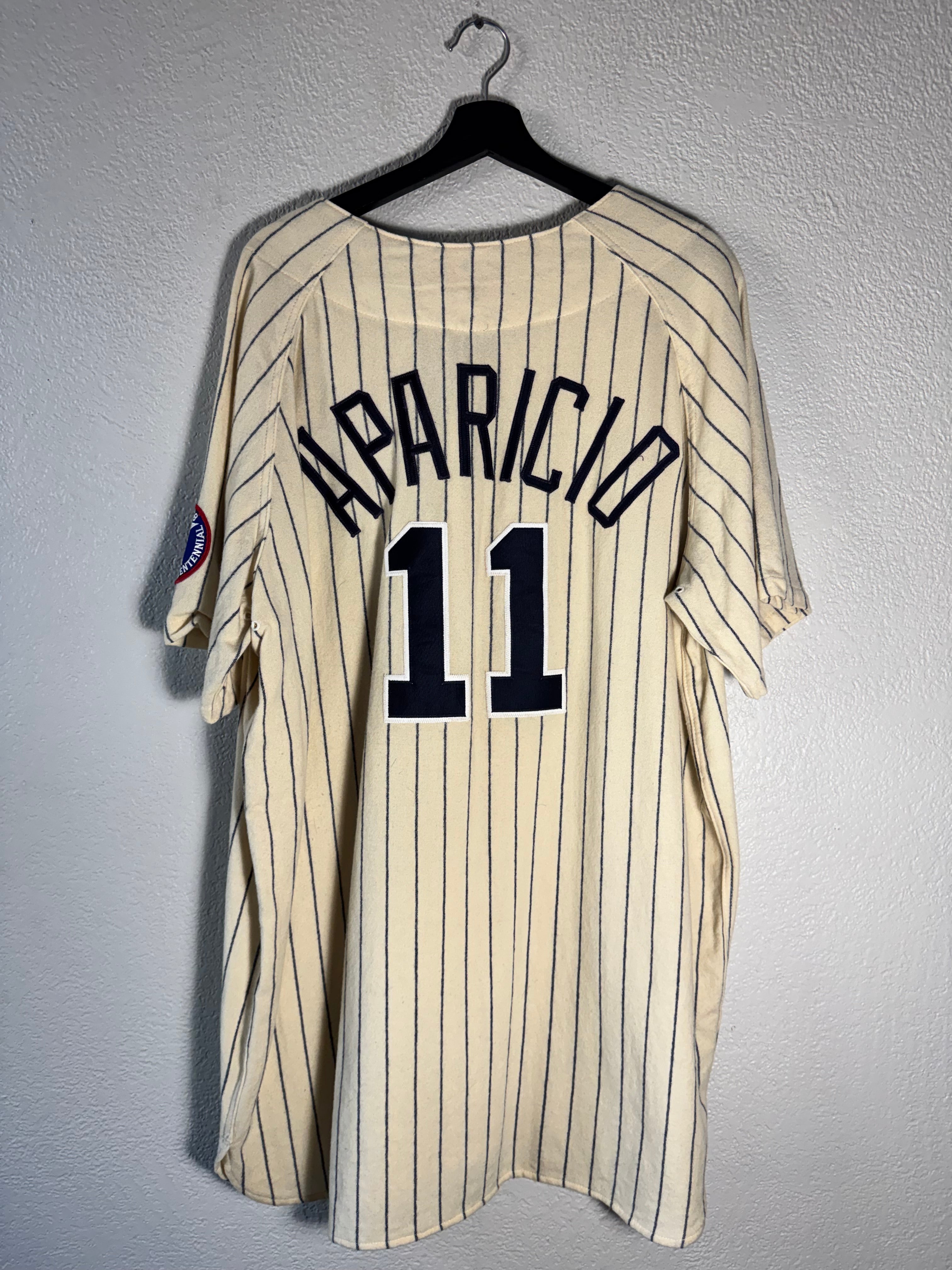 Authentic Mitchell & Ness 1968 Luis Aparicio Chicago White Sox Jersey Sz 52 XXL