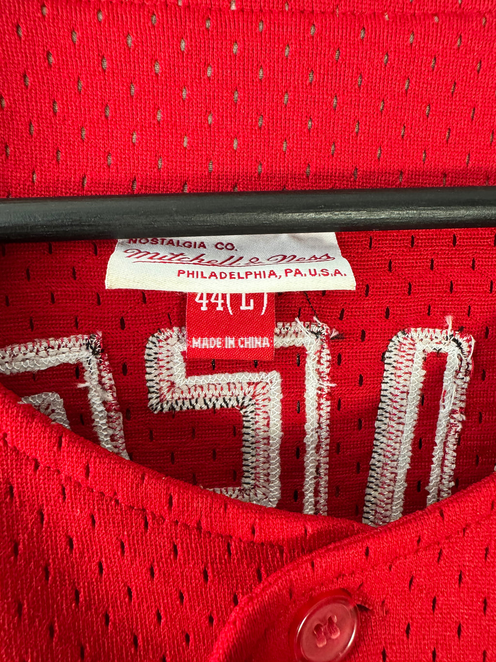 Mitchell & Ness Cincinnati Reds Ken Griffey Cooperstown Jersey Size 44 Large
