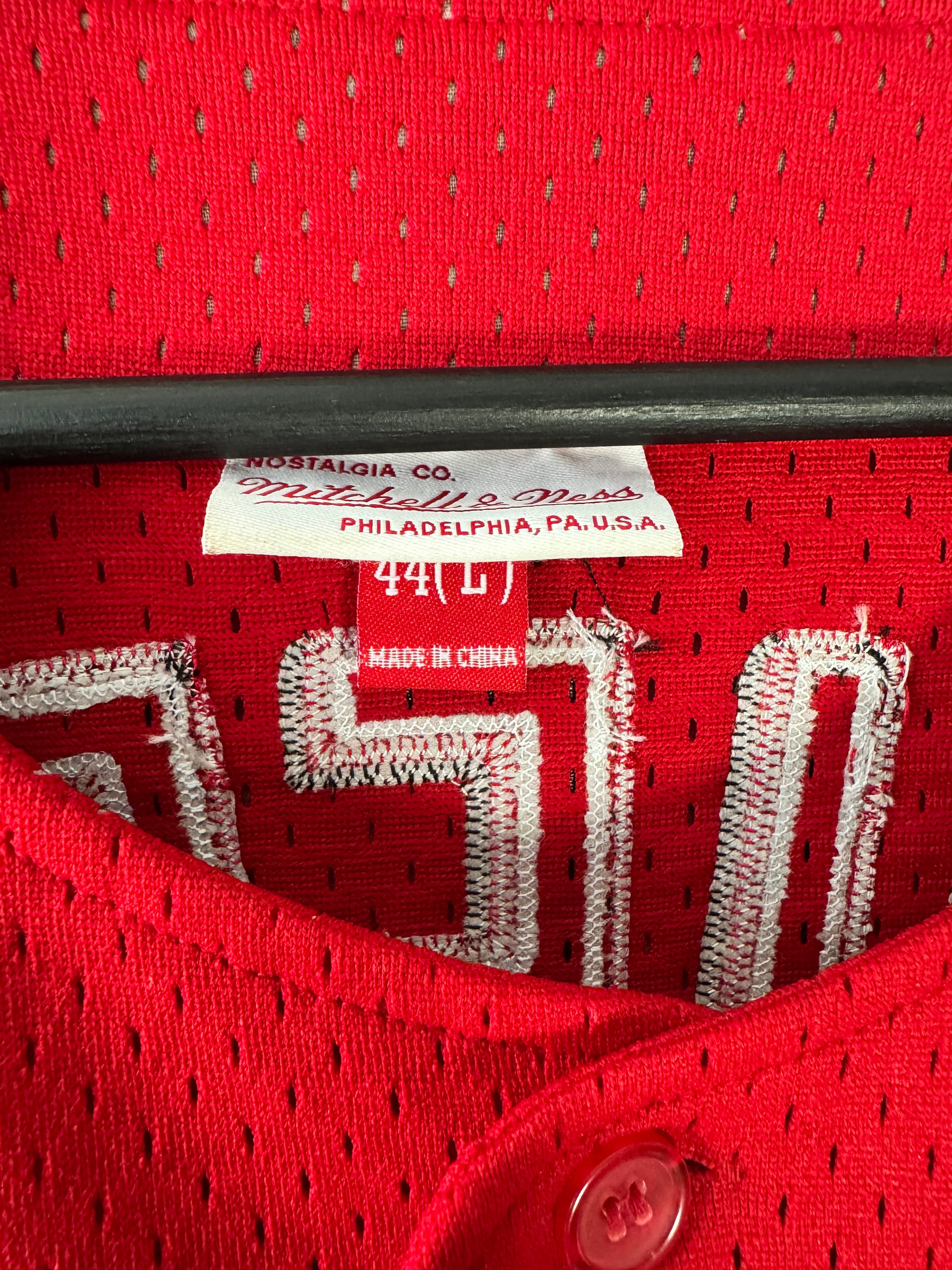 Mitchell & Ness Cincinnati Reds Ken Griffey Cooperstown Jersey Size 44 Large