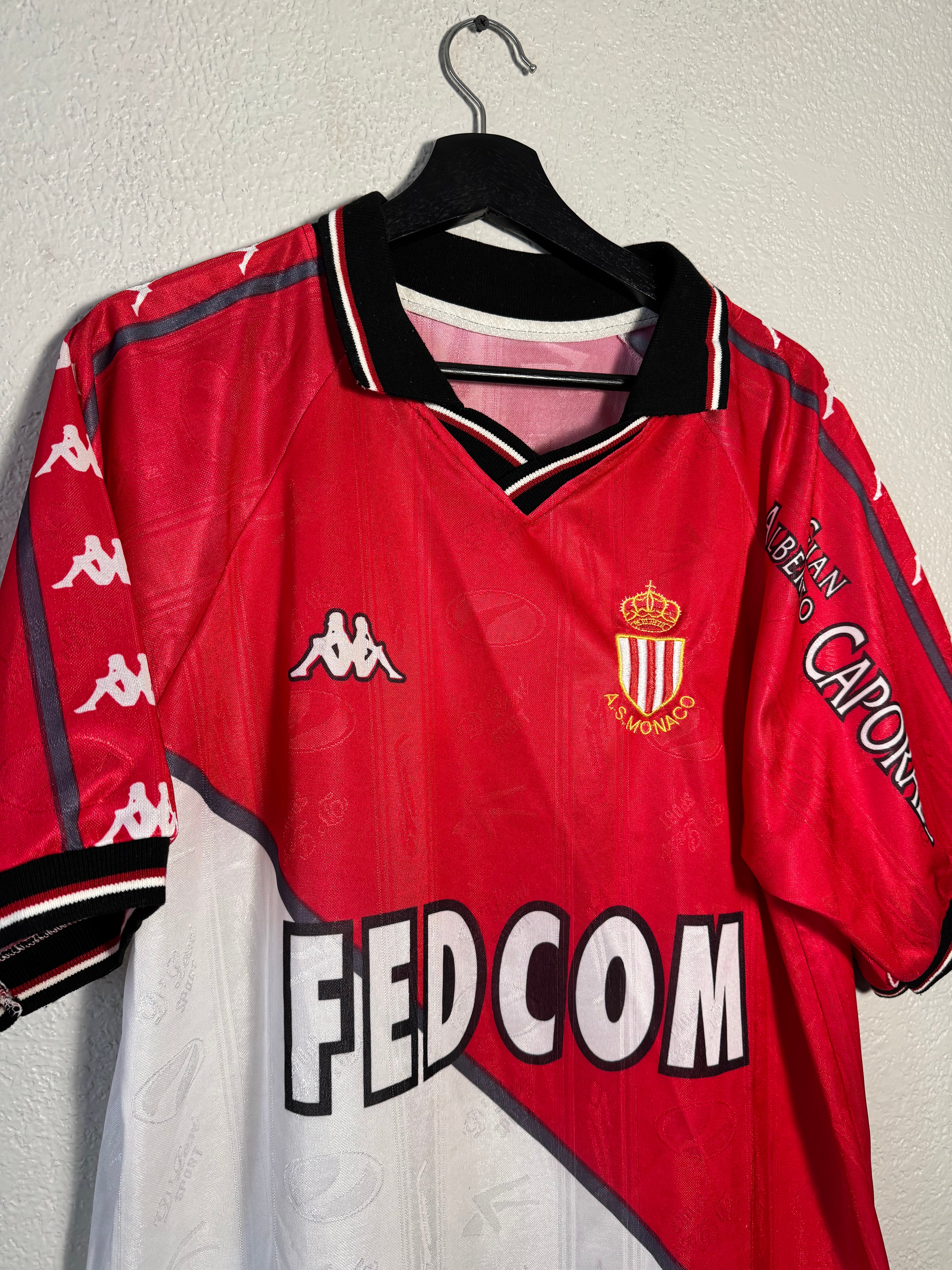 Vintage Monaco Kappa Mexico BOOT Jersey Size XL