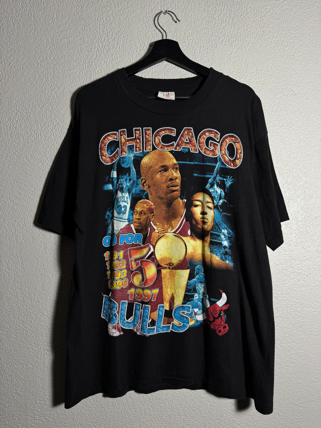 Vintage Chicago Bulls Rap-Tee