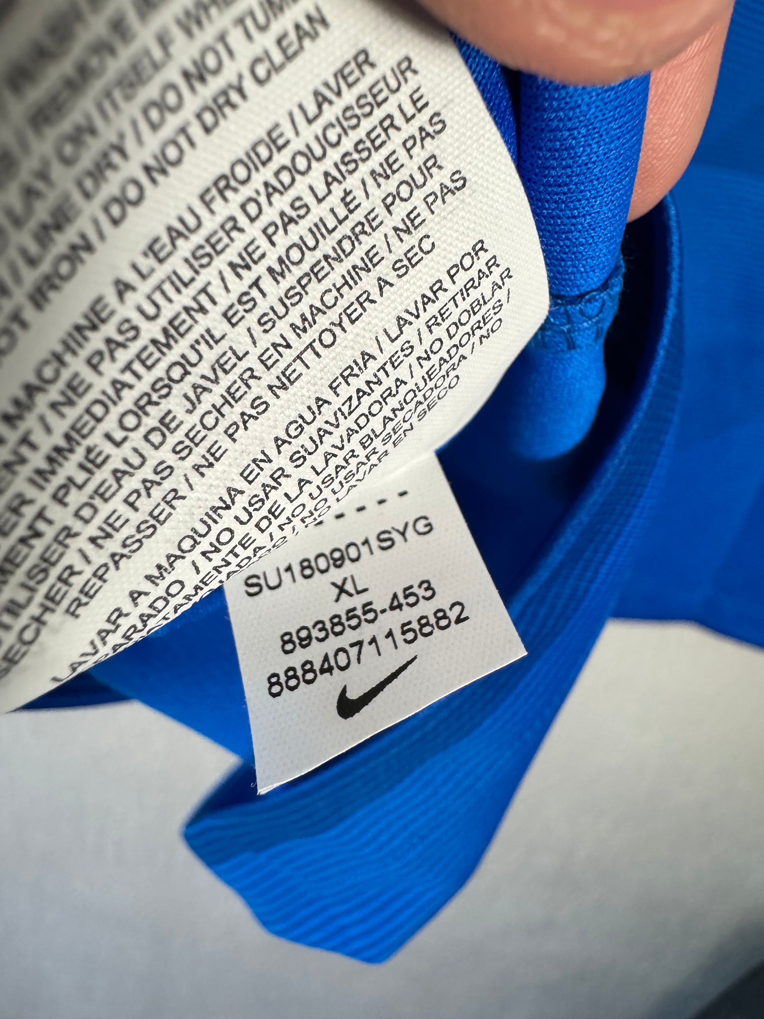 (NEW) Nike Brazil 2018/19 Away Soccer Jersey Size Large