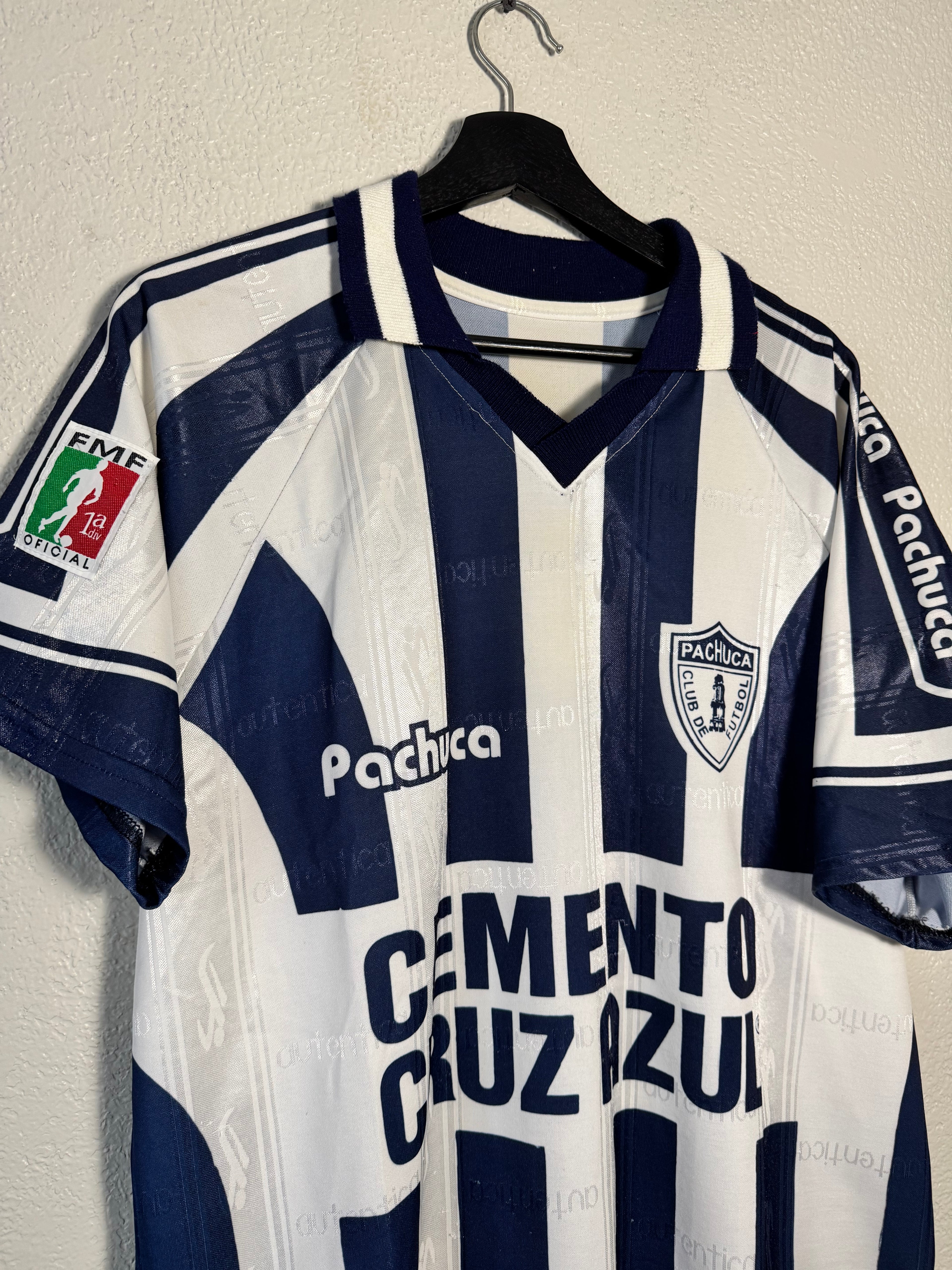 Vintage Pachuca Mexico BOOT Jersey Size XL