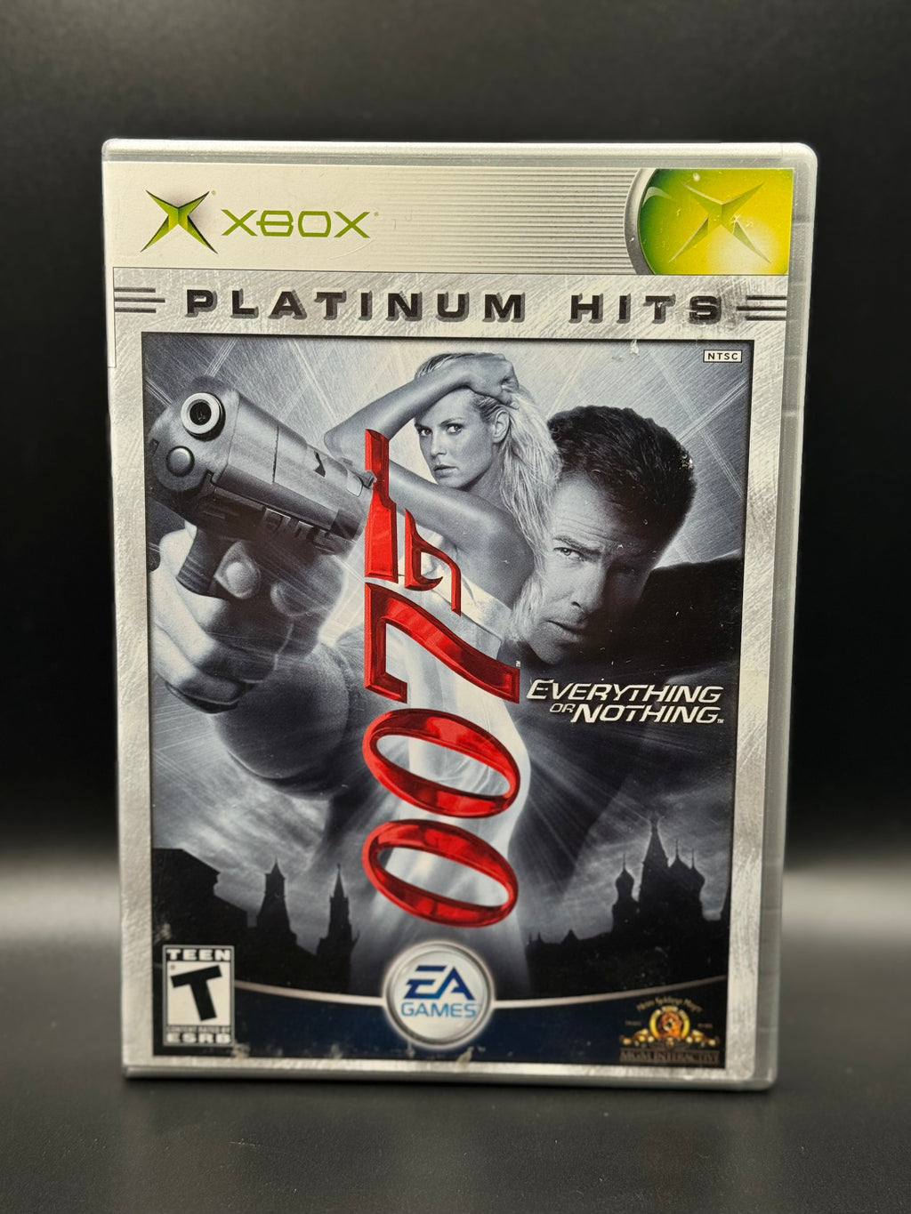 XBOX 007 Everything or Nothing "Platimun Hits" Complete in Box