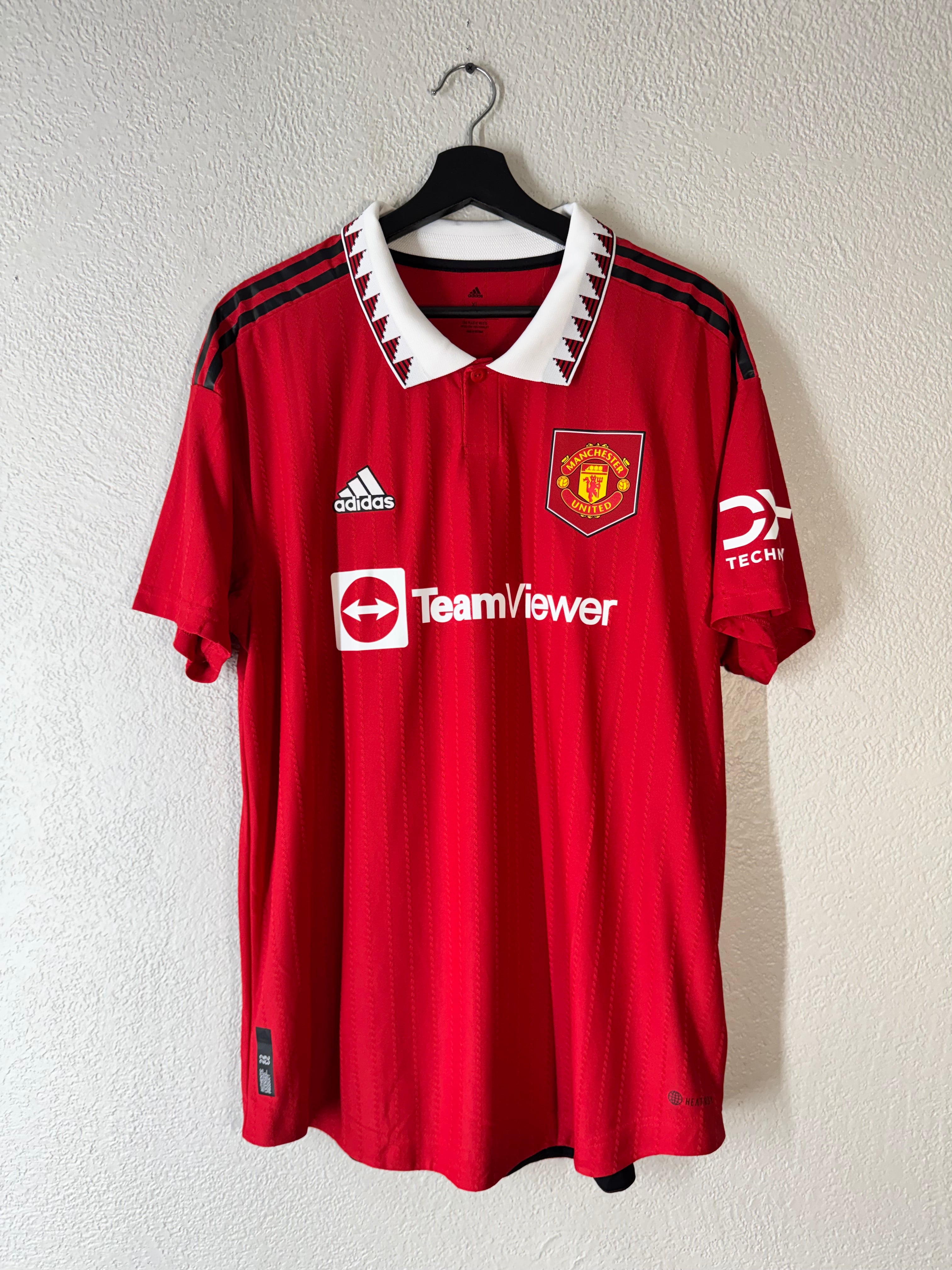 (NEW) Manchester United 2022/23 Authentic Home Jersey Premier League XL