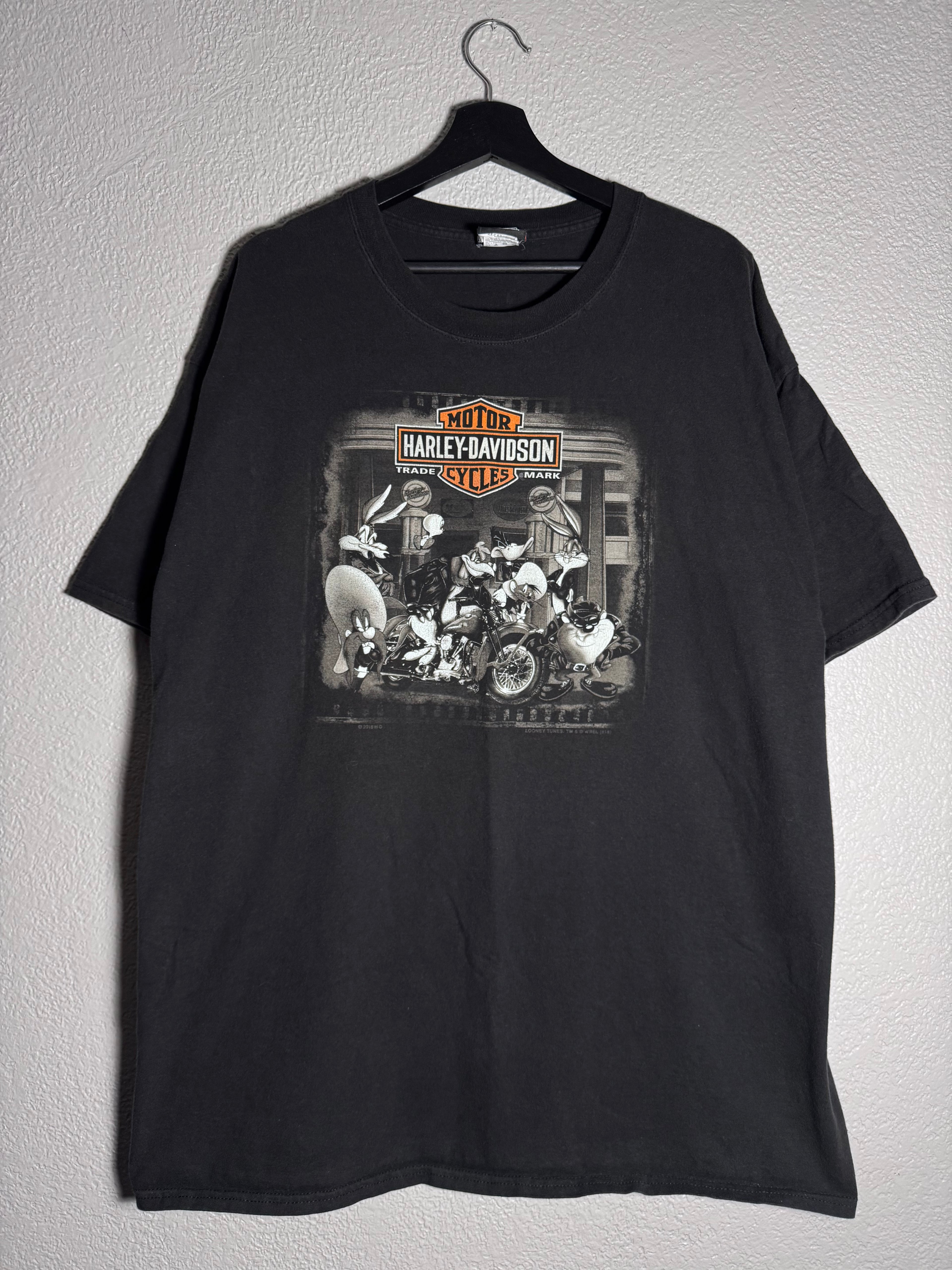 Harley Davidson Looney Tunes Shirt