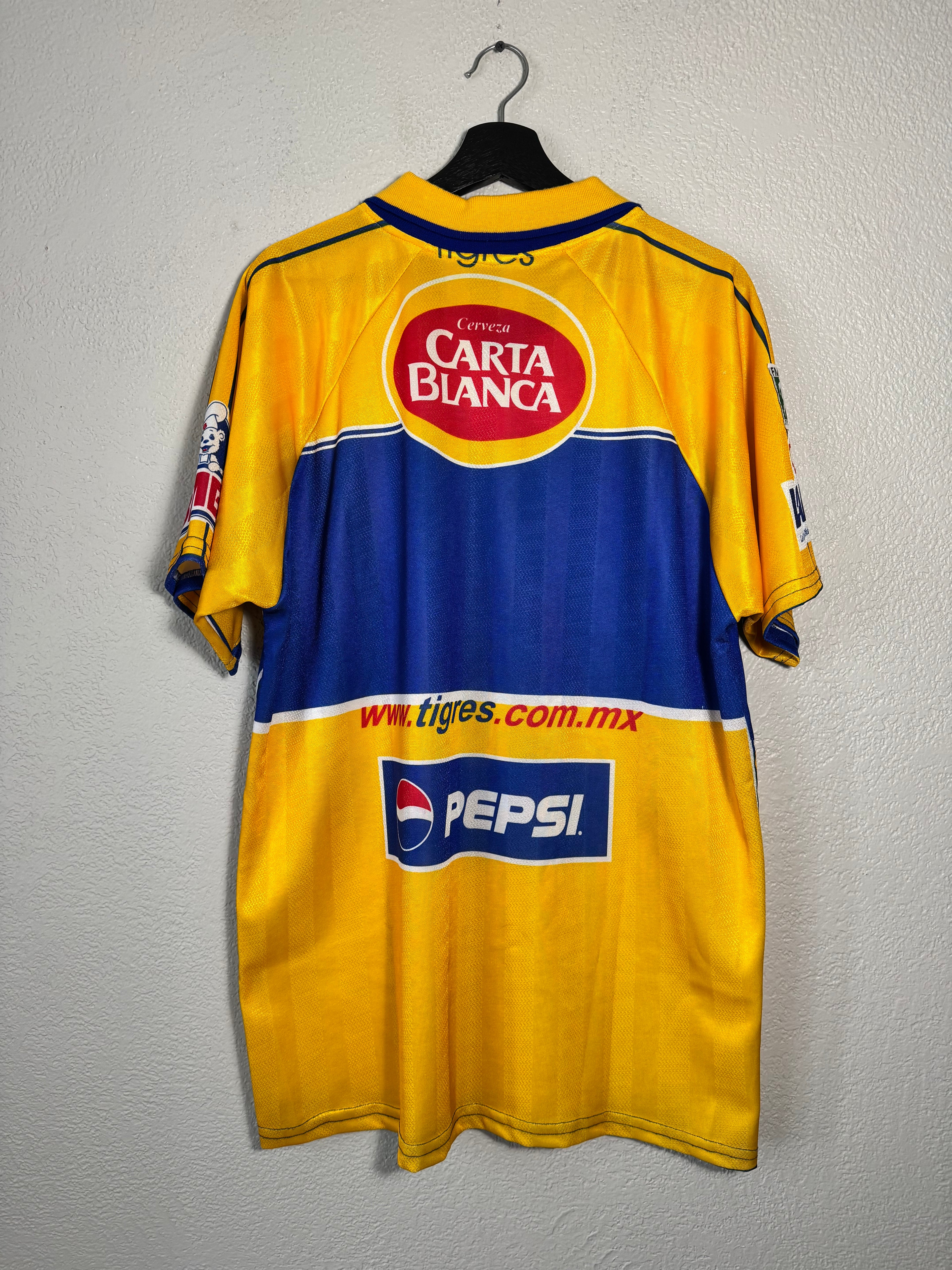 Vintage Tigres Mexican BOOT Jersey Size XL