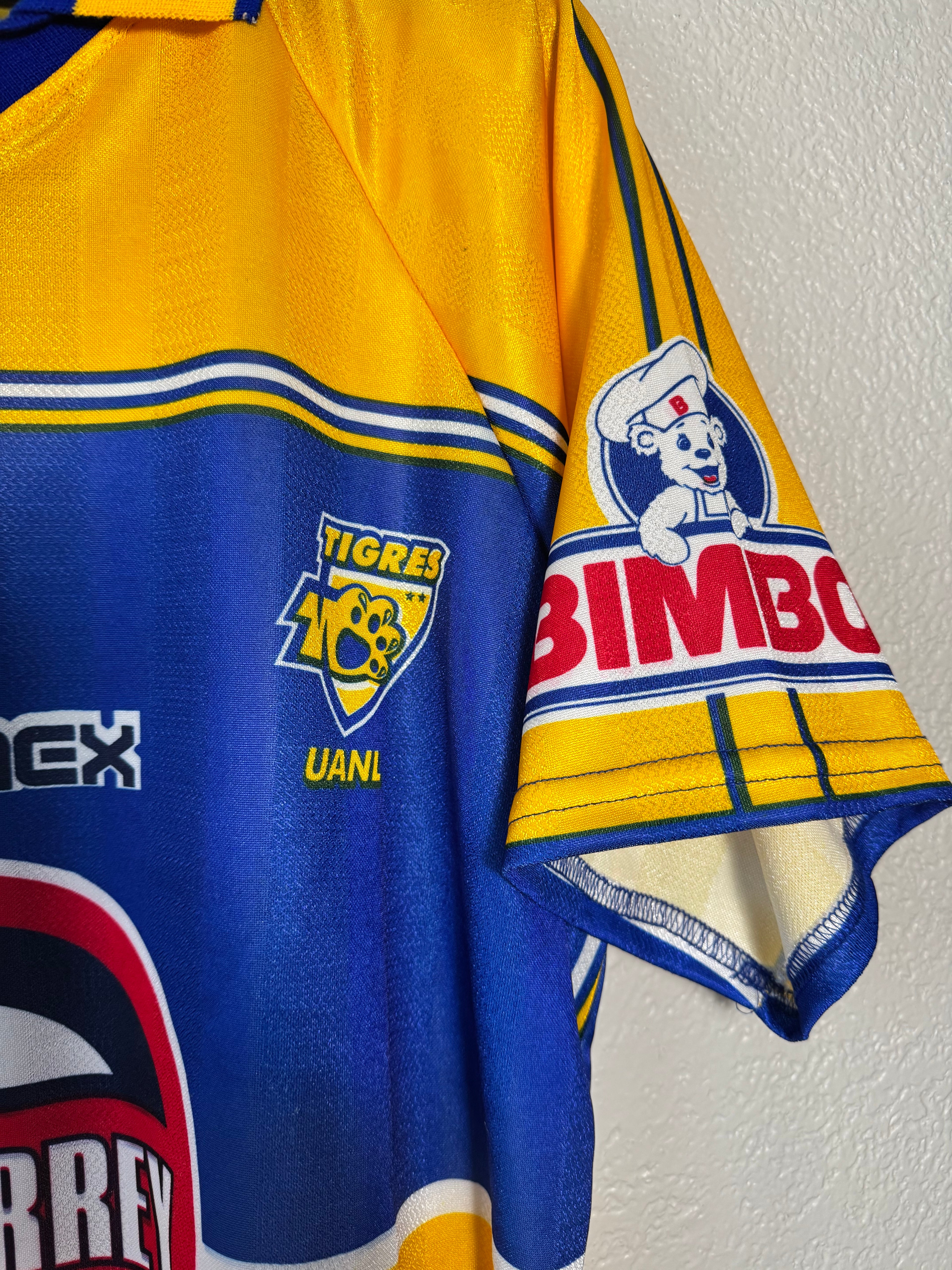 Vintage Tigres Mexican BOOT Jersey Size XL