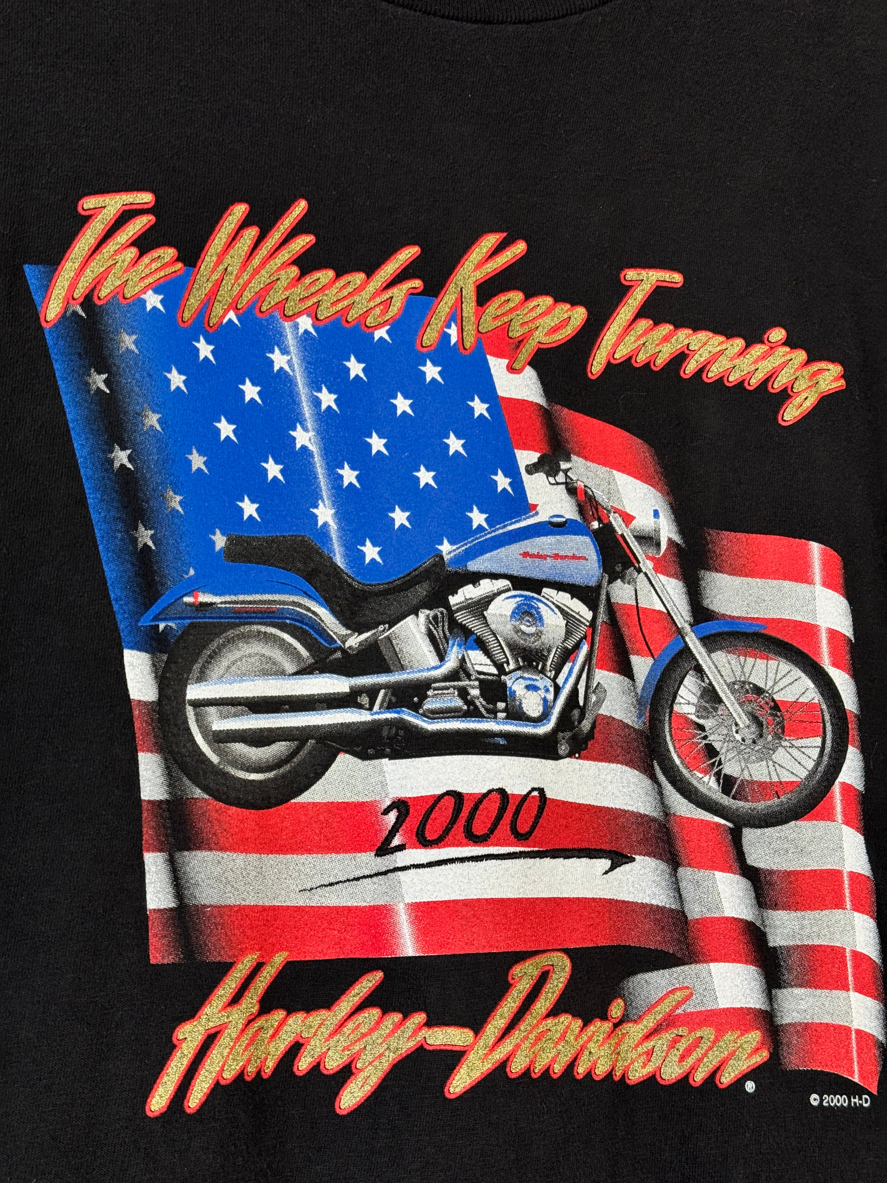 Vintage Harley Davidson 2000 New York Shirt Size XL