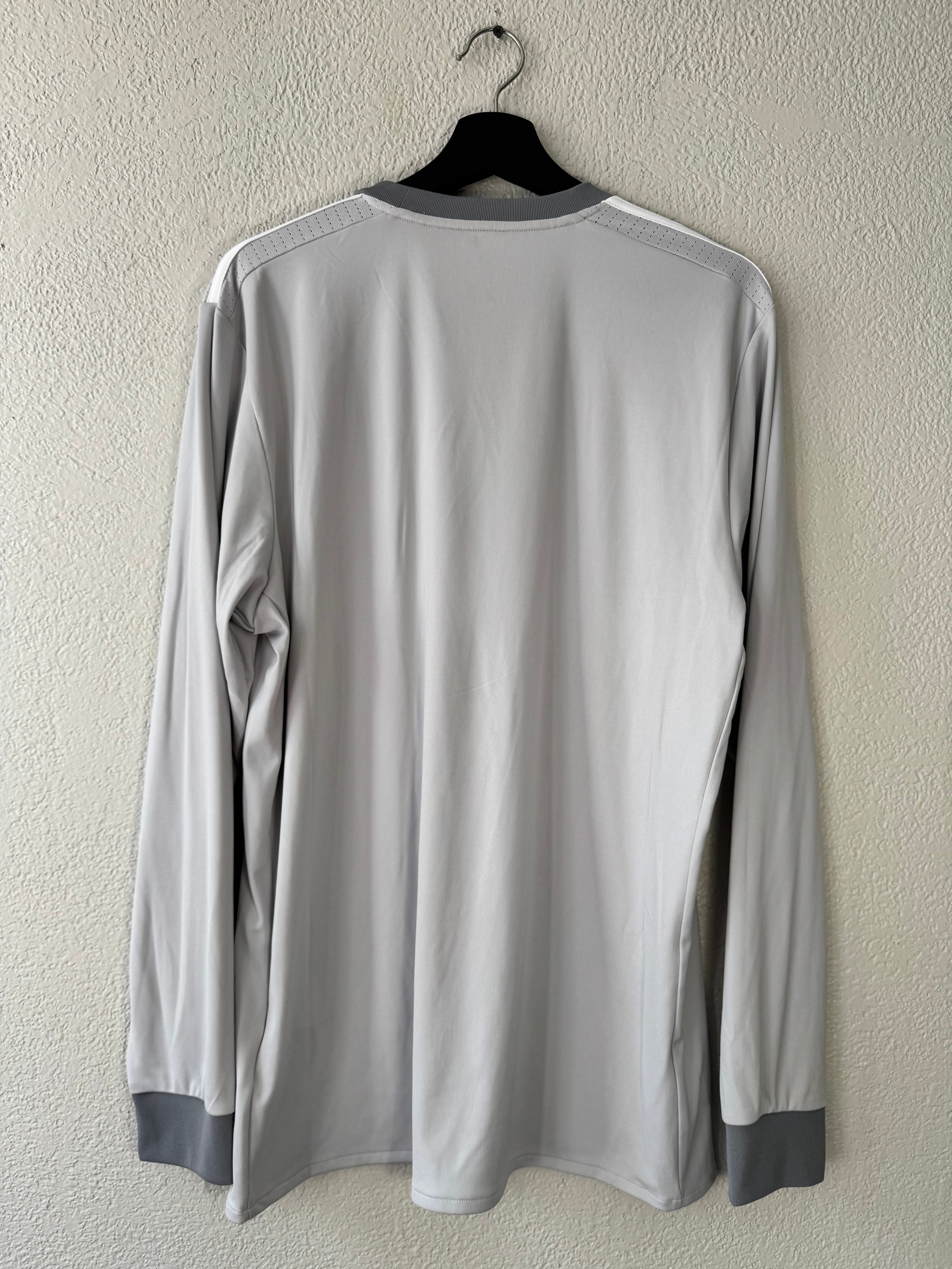 Adidas Manchester United 2017/18 Soccer Jersey Long Sleeve Size Large