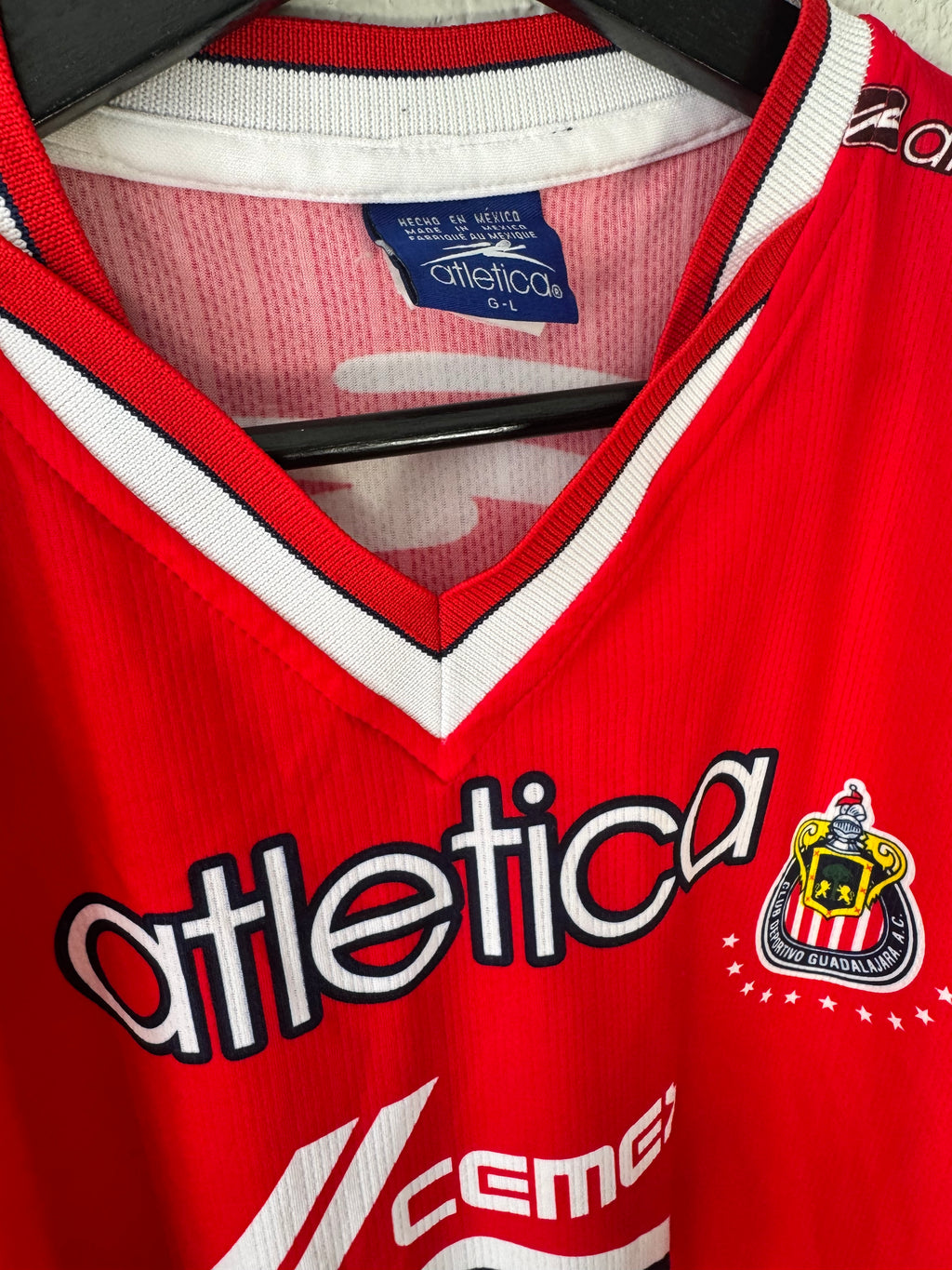 Vintage Liga MX Atletica Chivas De Guadalajara Jersey Size Large