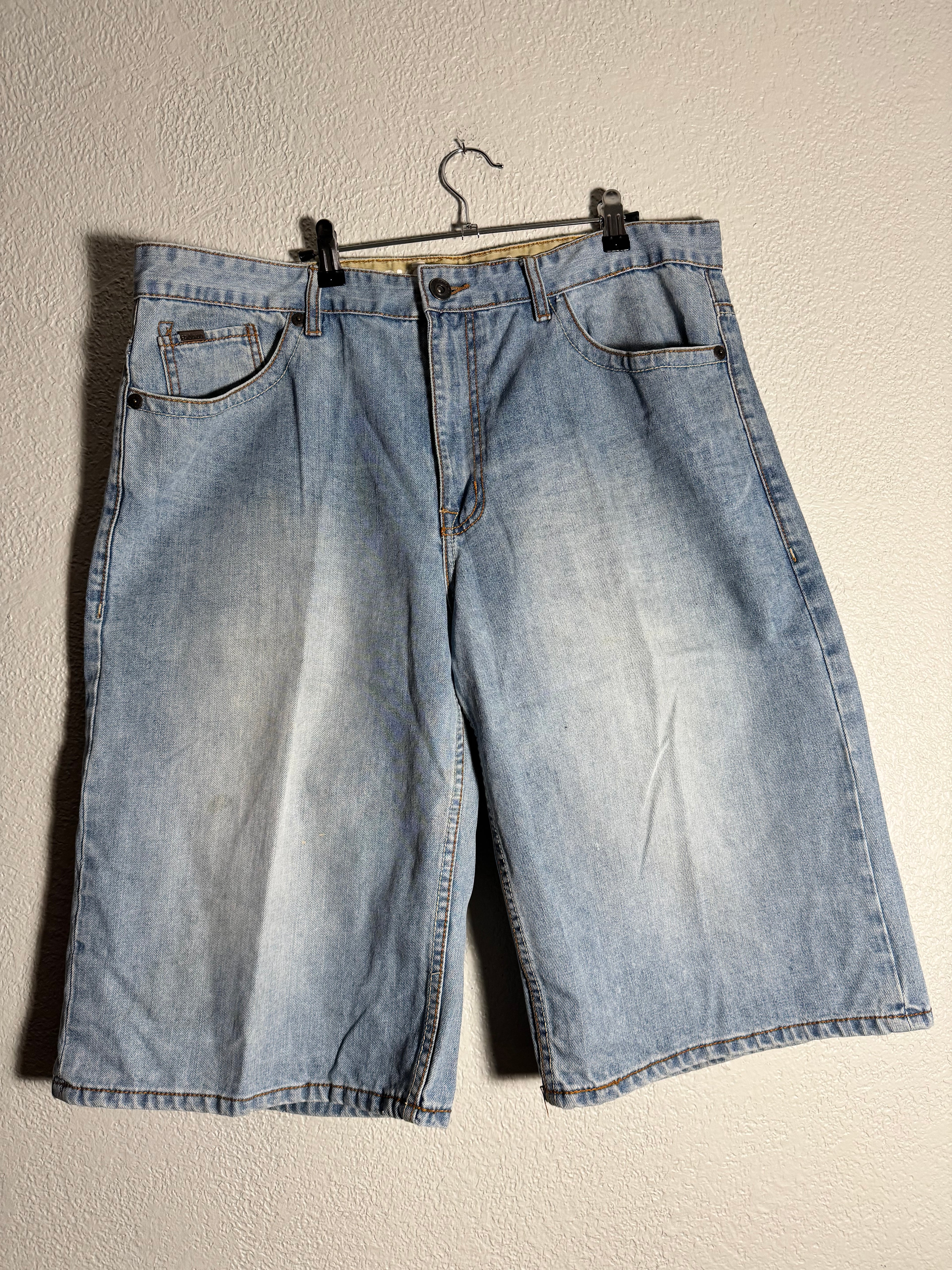 Y2K Baggy Ecko Jean Shorts Size 38
