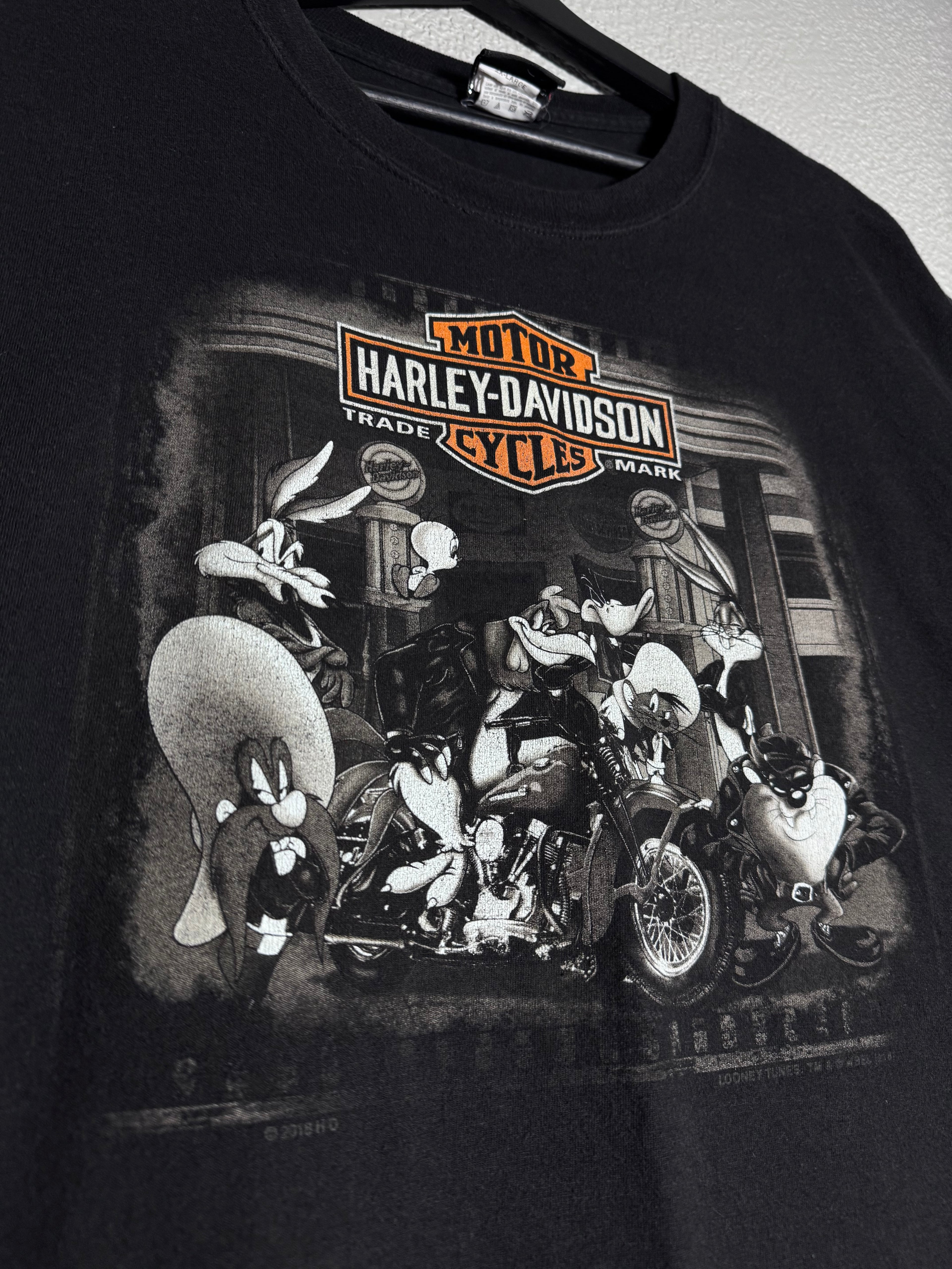 Harley Davidson Looney Tunes Shirt
