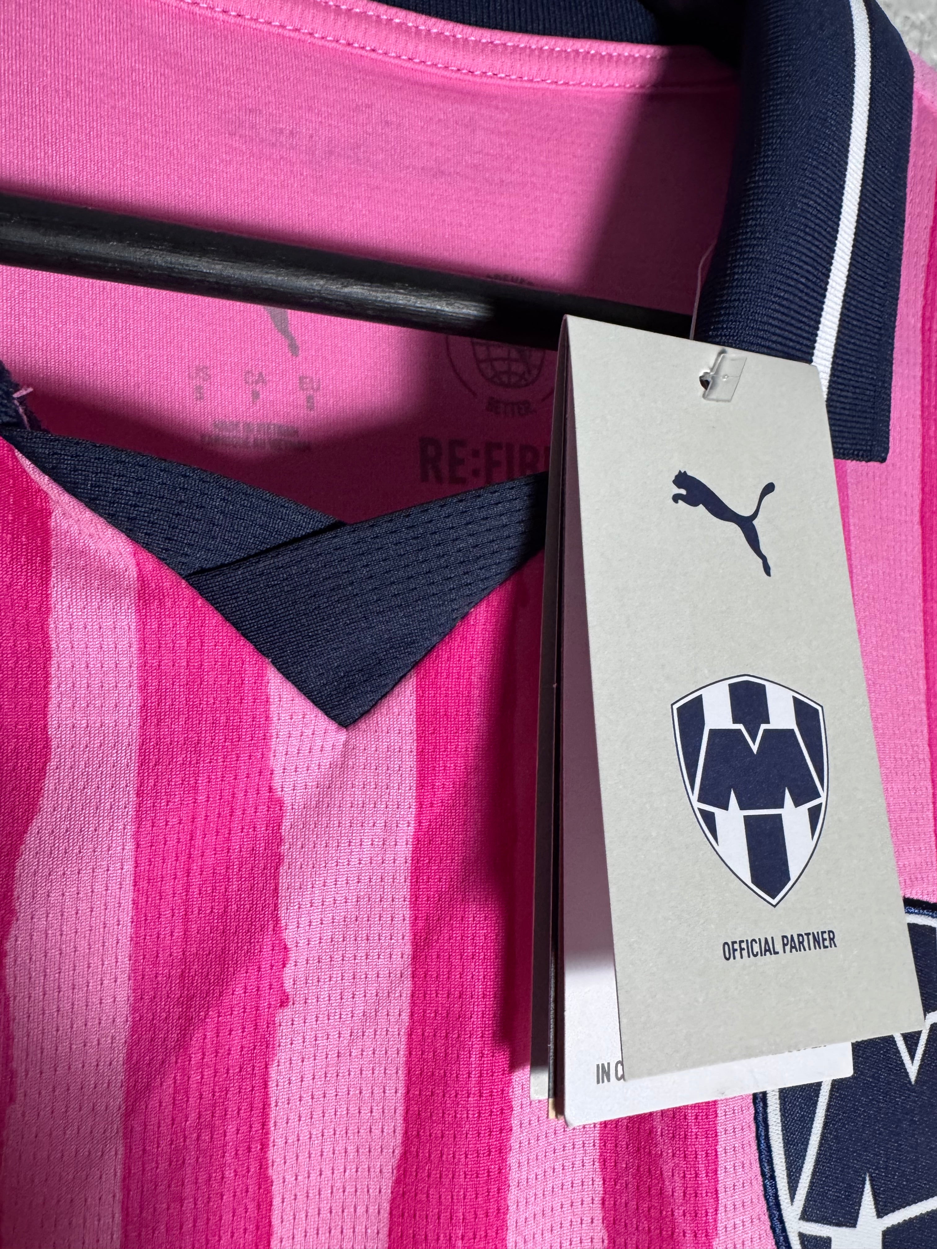 (NEW) Monterrey  x Pink KidSuper 2025 Jersey Club World Cup Patch Puma