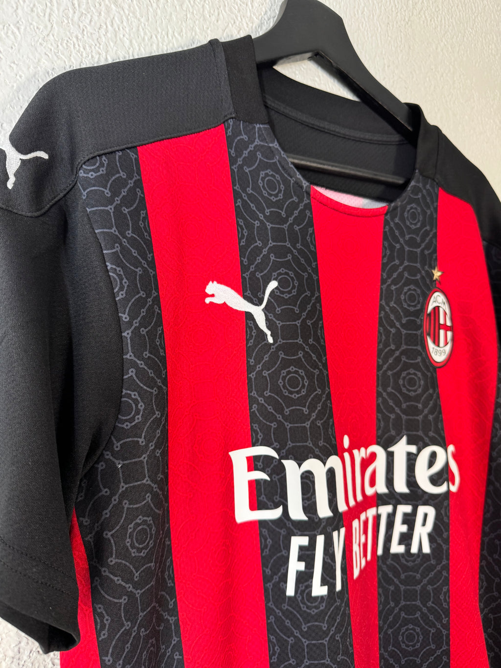 Ac Milan Puma 2020/21 Tonali Jersey Size Large