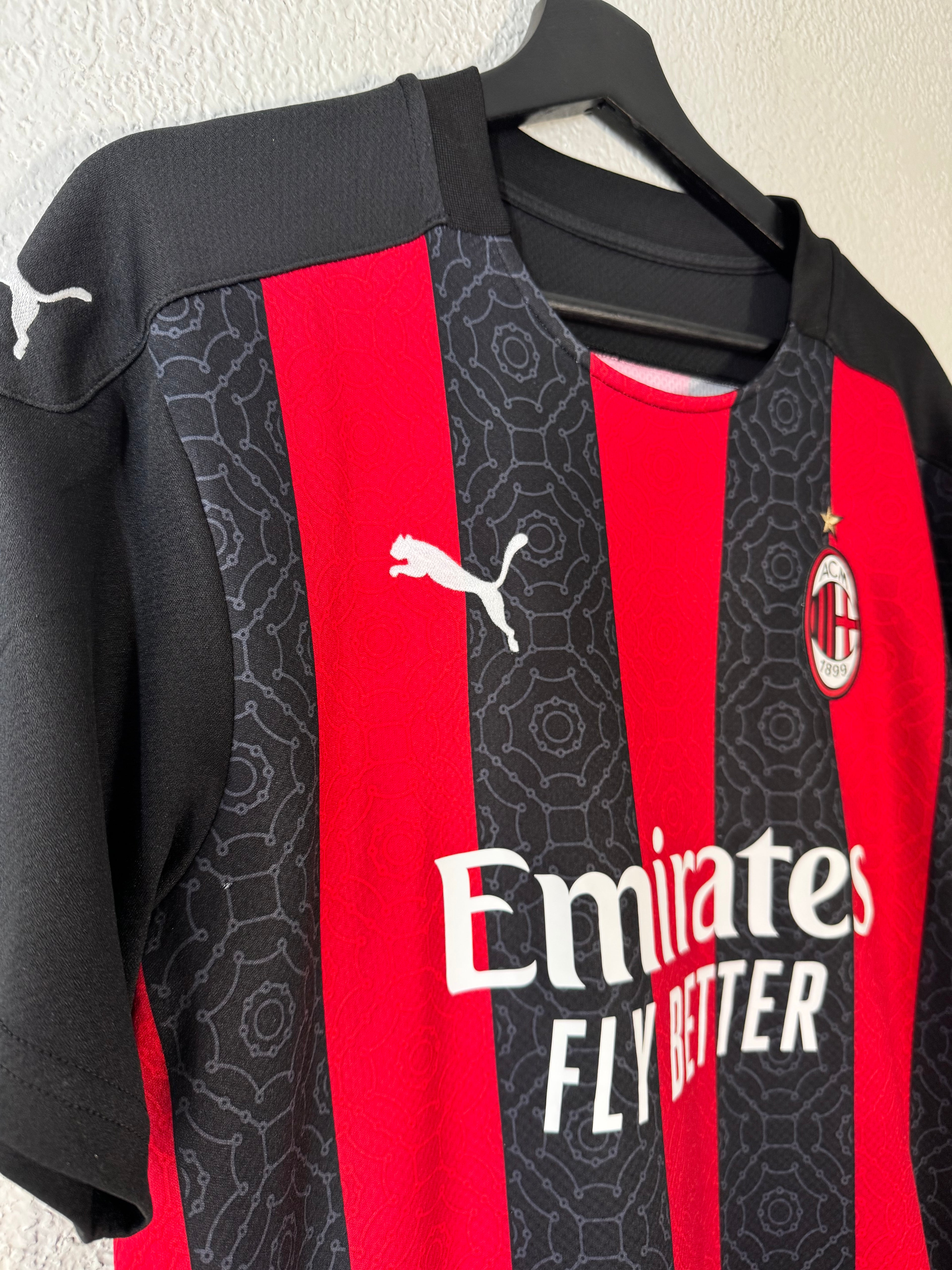 Ac Milan Puma 2020/21 Tonali Jersey Size Large