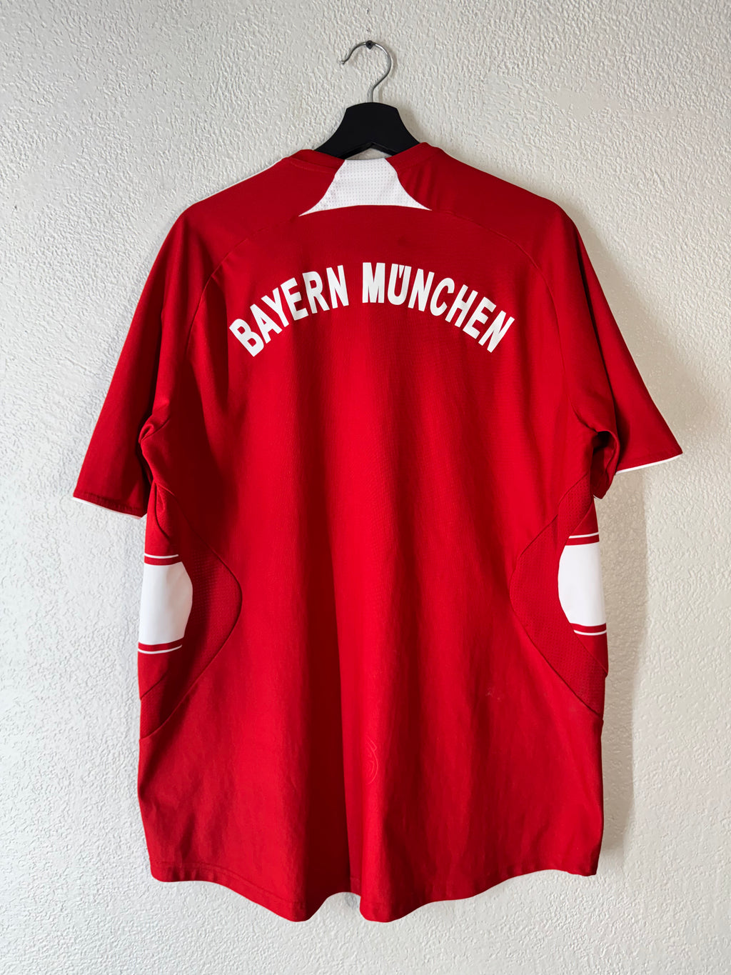FC Bayern Munchen 2008/2009 Home T Shirt Jersey Football Adidas Size Large