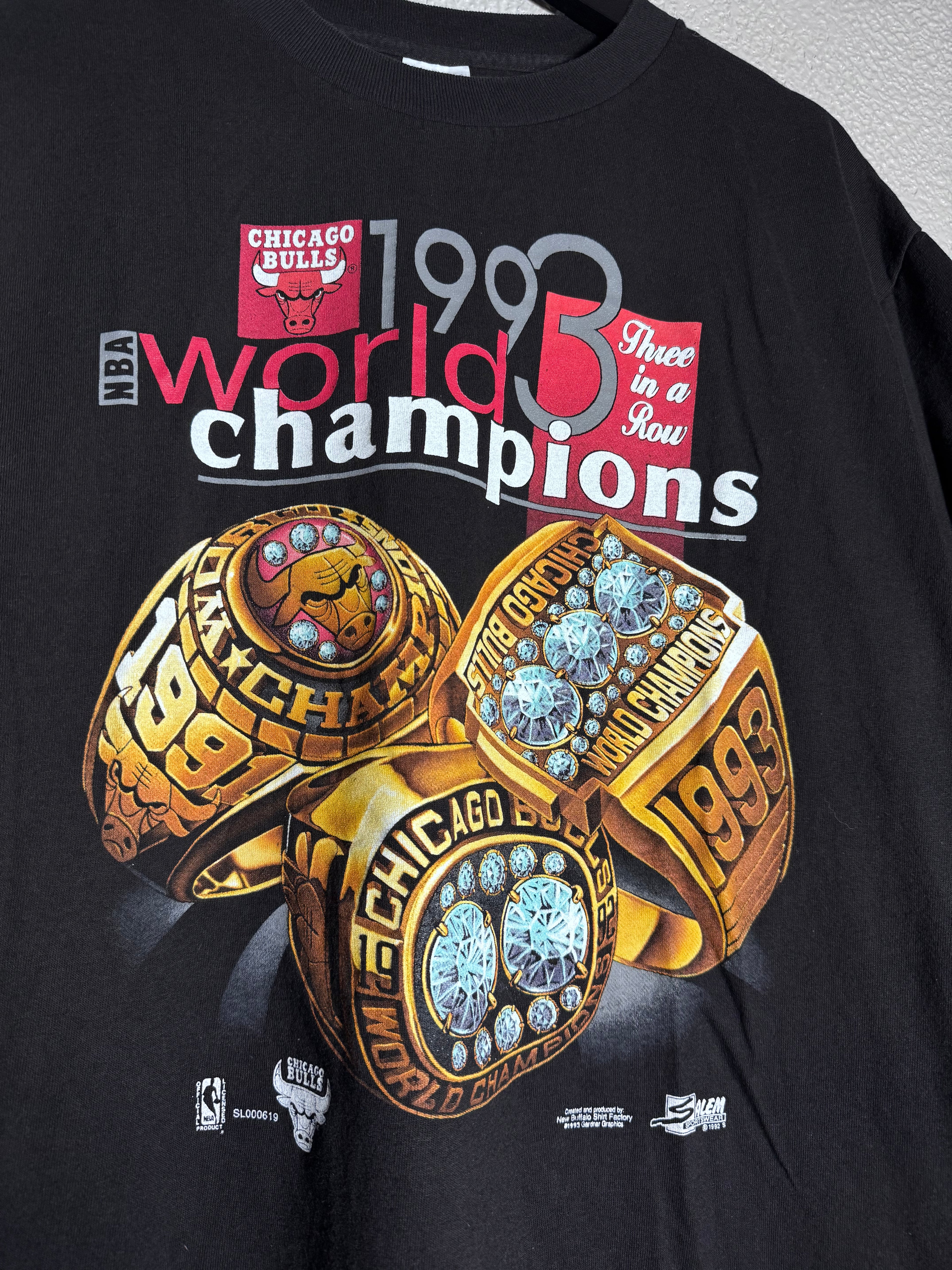 Vintage 1993 Chicago Bulls Salem Shirt