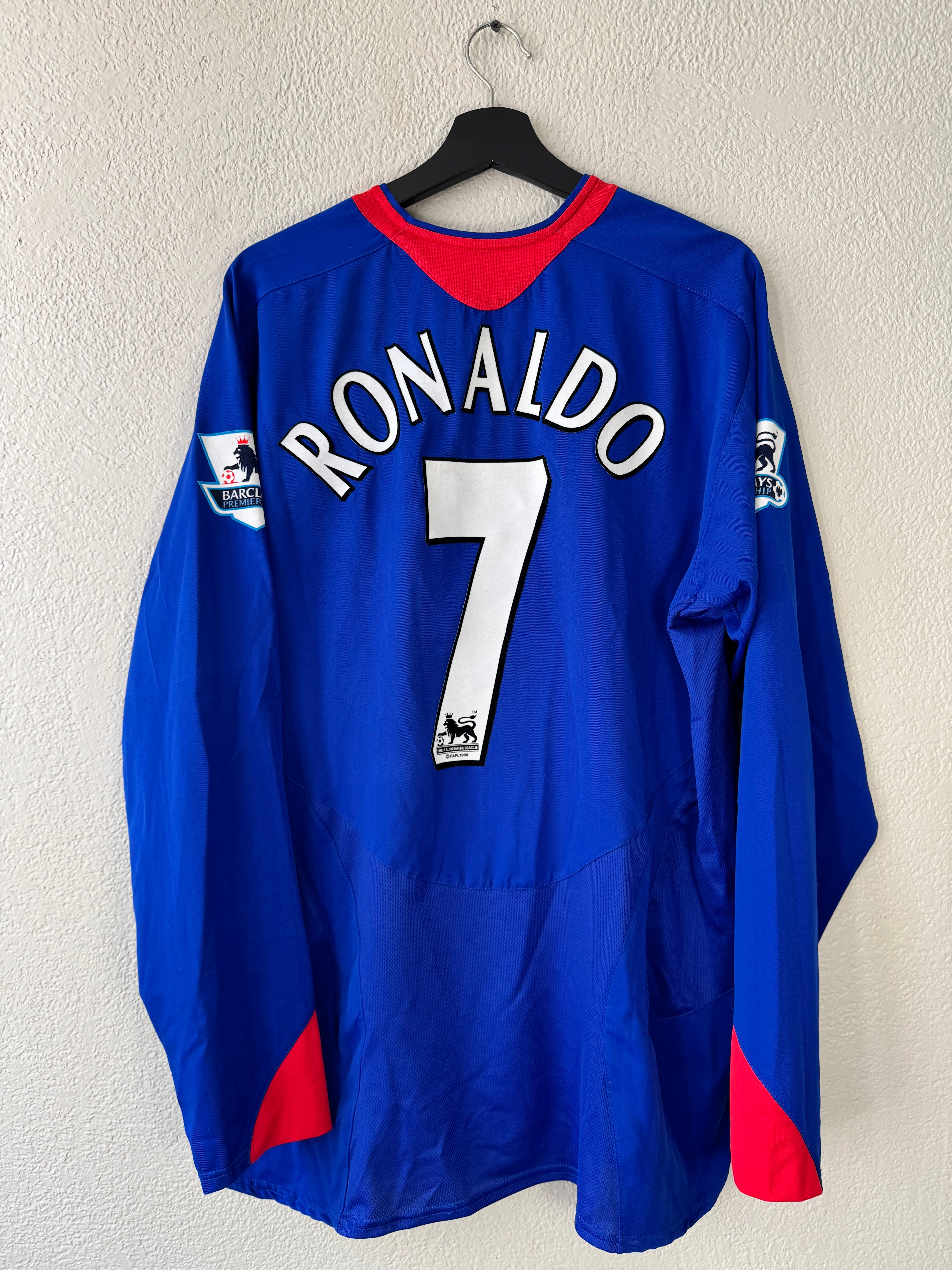 Nike Vintage Manchester United 2005/06 Cristiano Ronaldo Away Jersey Size XL