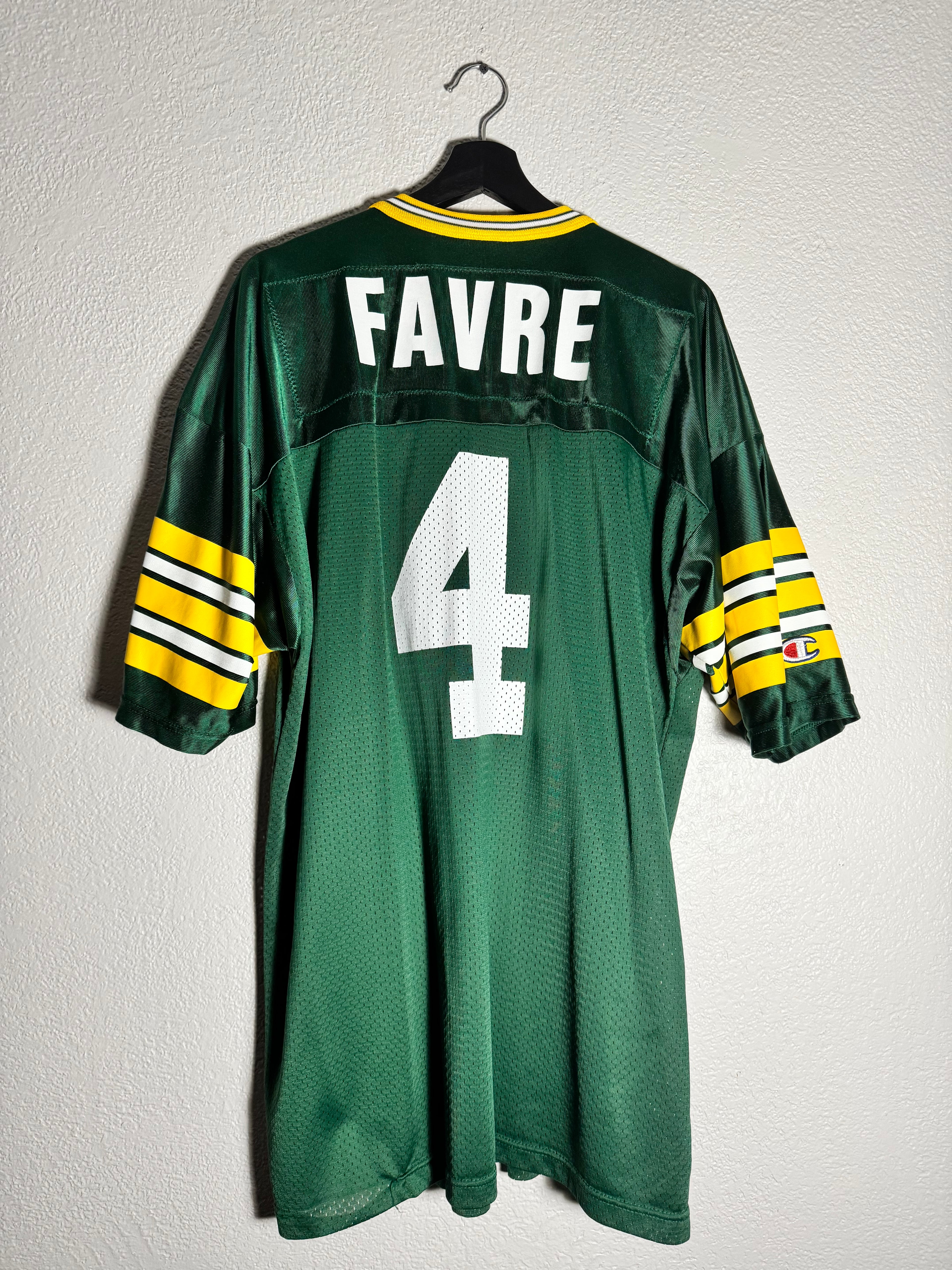 Vintage Greenbay Packers Favre Jersey Size 48 XL