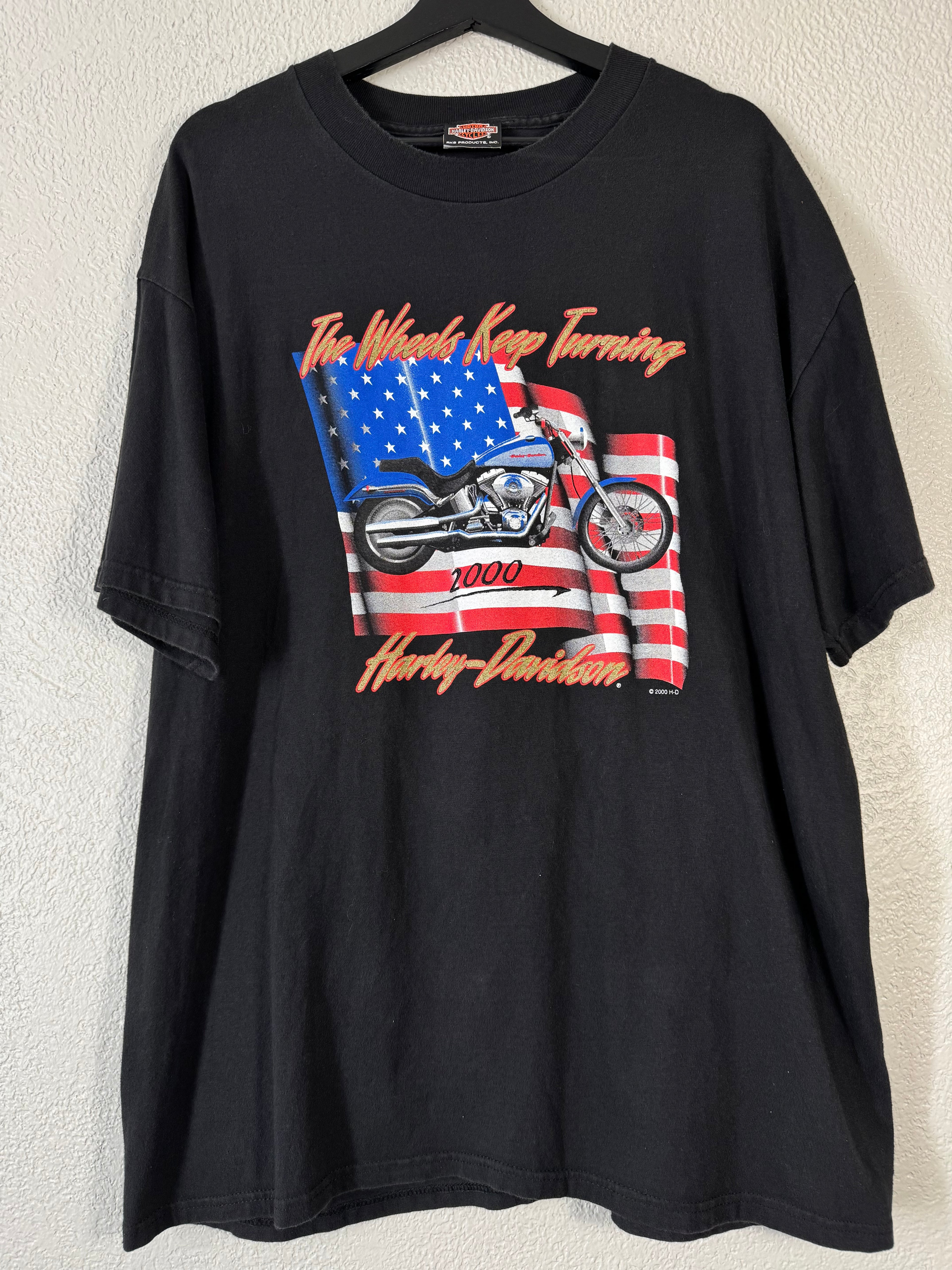 Vintage Harley Davidson 2000 New York Shirt Size XL